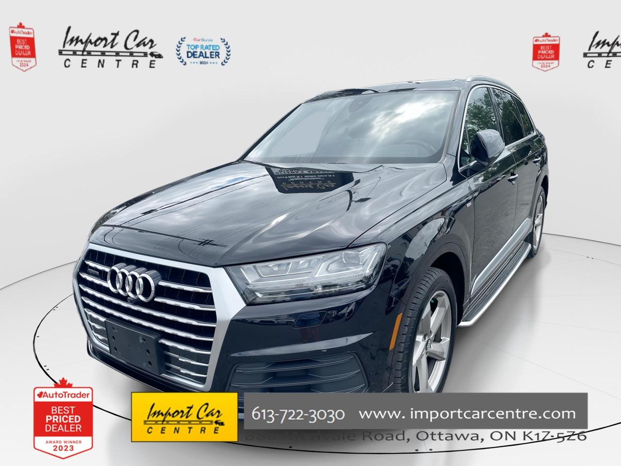 Used 2018 Audi Q7 3.0T Technik TECHNIK, ONLY 66KKMS!!  LEATHER, PANO for sale in Ottawa, ON