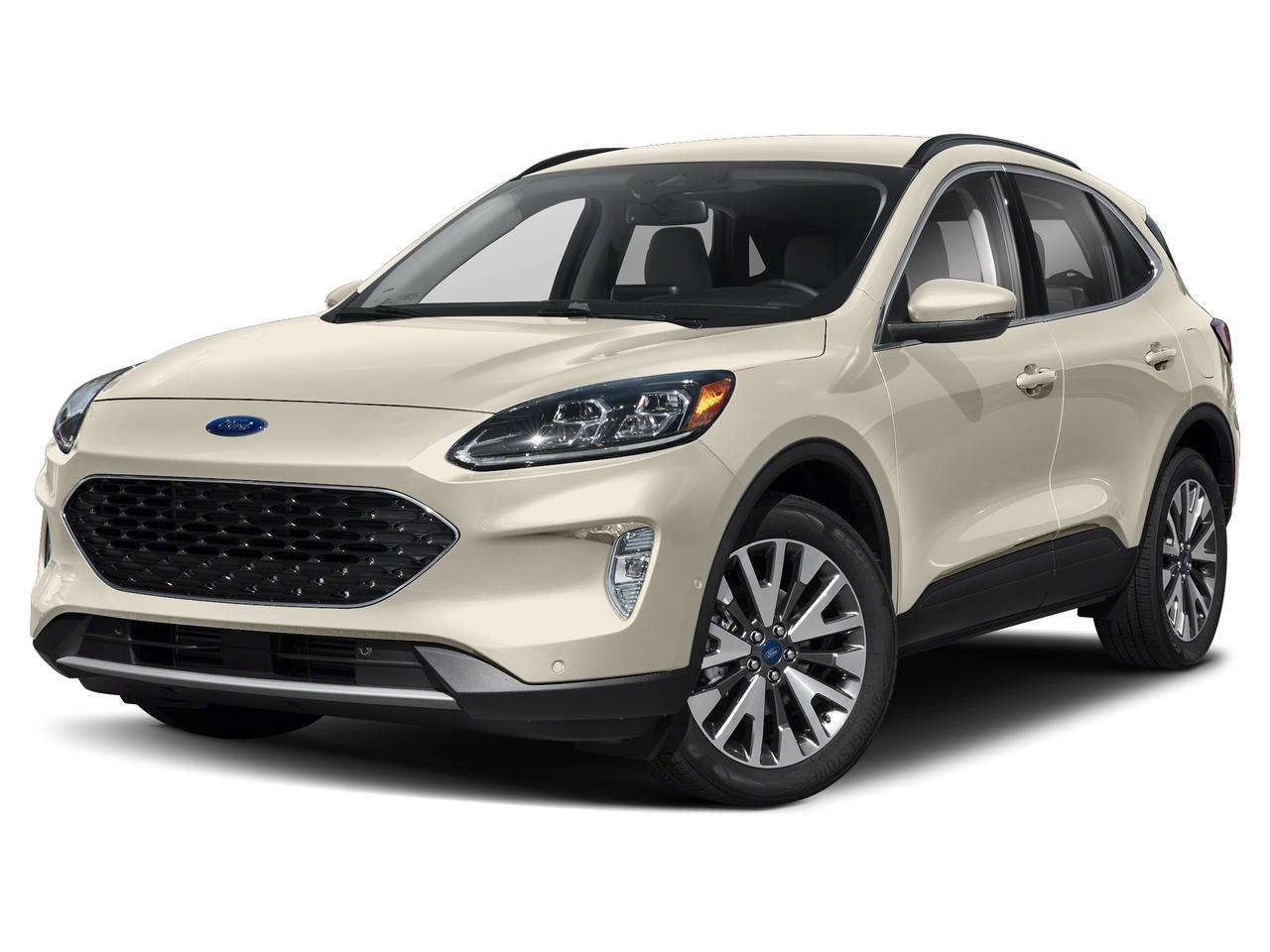 THE PRICE YOU SEE, PLUS GST. GUARANTEED!APPLE CARPLAY/ANDROID AUTO COMPATABLE 2.0 LITER ECOBOOST ENGINE, 8 SPEED AUTO, TITANIUM TRIM(401a), EBONY LEATHER SEATS. HEATED FRONT SEATS, FOOT ACTIVATED POWER LIFTGATE, PANORAMIC VISTA ROOF, CLASS II TRAILER TOW PKG, TITANIUM PREMIUM PKG, WIRELESS PHONE CHARGER, FORD PASS CONNECT.     The 2020 Ford Escape Titanium with the 2.0-liter EcoBoost engine is a highly equipped and sophisticated compact SUV that offers a blend of performance, comfort, and advanced technology. The 2.0-liter turbocharged four-cylinder engine delivers around 250 horsepower and 275 lb-ft of torque, providing spirited acceleration and confident highway driving. The Titanium trim level is the top-tier offering, featuring a luxurious interior with premium materials, leather-trimmed seats, and a power-adjustable drivers seat with memory settings. The Titanium Premium Package enhances this experience further by adding amenities such as a premium audio system, a hands-free foot-activated liftgate, a heated steering wheel, and additional interior upgrades. The 401A Package is an extensive package that includes many advanced features, such as a larger touchscreen with Fords SYNC 3 infotainment system, navigation, a 10-speaker premium audio system, a 360-degree camera system, and additional driver-assist features like adaptive cruise control, park assist, and enhanced safety technologies. Overall, this configuration of the 2020 Escape offers a luxurious, tech-savvy, and powerful compact SUV ideal for drivers seeking a combination of comfort, safety, and performance.Do you want to know more about this vehicle, CALL, CLICK OR COME ON IN!*AMVIC Licensed Dealer; CarFax and Full Mechanical Inspection Included.