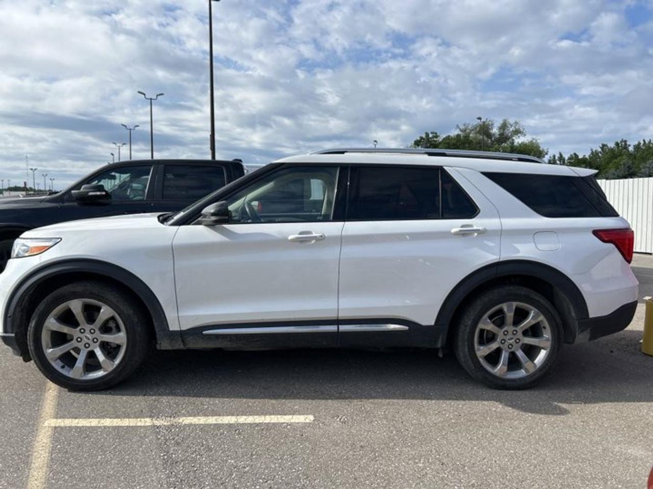 // ACCIDENT FREE!! //<br /><br />This 2020 Ford Explorer Platinum 4WD is a full-size SUV that blends strong power, upscale comfort, and family-ready versatility. Sold by Haldimand Motors Ltd. in Cayuga, this accident-free used SUV shows 119,500 km and comes finished in white with a white interior and four-door practicality.<br /><br />With its 3.0-litre gas engine, automatic transmission, and four-wheel drive, this Explorer Platinum 4WD delivers confident performance in changing Canadian conditions. Ventilated front seats, heated front and rear seats, a panoramic sunroof, and advanced driver-assist features help make every trip more enjoyable.<br /><br />FEATURES OF THE Explorer Platinum 4WD | No Accidents | Vent. Front Seats<br /><br />   Accident-free history adds extra peace of mind<br />   Ventilated front seats improve warm-weather comfort<br />   Panoramic sunroof brightens the roomy cabin<br />   Four-wheel drive supports year-round confidence<br /><br />ADVANCED SAFETY FEATURES<br /><br />   Backup camera helps with tight parking<br />   Blind spot monitor adds lane-change awareness<br />   Lane departure warning supports safer travel<br />   Side and head airbags enhance protection<br /><br />PERFORMANCE AND EFFICIENCY<br /><br />   3.0-litre gas engine delivers strong response<br />   Automatic transmission shifts smoothly in traffic<br />   Four-wheel drive improves all-season traction<br />   Adaptive cruise control supports highway comfort<br /><br />COMFORT AND CONVENIENCE<br /><br />   Ventilated front seats help on hot days<br />   Heated front and rear seats add comfort<br />   Dual-zone climate control manages cabin temperature<br />   Power liftgate simplifies daily loading tasks<br /><br />TECHNONOLGY AND CONNECTIVITY<br /><br />   Navigation system helps guide every journey<br />   Apple CarPlay keeps apps within reach<br />   Android Auto adds easy smartphone integration<br />   Bluetooth connectivity supports hands-free communication<br /><br />CARGO SPACE<br /><br />   Spacious rear cargo area suits family needs<br />   Four-door layout improves passenger and cargo access<br />   Power liftgate makes loading more convenient<br />   Trailer hitch adds extra utility options<br /><br />AWARDS & RECOGNITIONS<br /><br />   Top Safety Pick, Insurance Institute for Highway Safety, 2020<br /><br />WHAT OTHER OWNERS LIKE<br /><br />   Strong acceleration from the turbocharged engine<br />   Comfortable ride for daily family driving<br />   User-friendly infotainment and smartphone connectivity<br />   Spacious cabin with flexible cargo room<br /><br />This 2020 Ford Explorer Platinum 4WD stands out with premium touches that make daily driving easier and long trips more relaxing. Heated mirrors, power windows, power steering, remote start, push-button start, memory seats, memory mirrors, and a heated steering wheel all add welcome convenience.<br /><br />The cabin is built to keep passengers comfortable in every season. Front air conditioning, rear air conditioning, rear climate control, automatic climate control, and dual-zone climate control help maintain a pleasant environment. Tinted windows, ambient lighting, and an auto-dimming rearview mirror add a refined feel throughout the interior.<br /><br />This Explorer Platinum 4WD also offers practical features that drivers appreciate every day. A backup camera and 360-degree camera help with parking, while automatic headlights, fog lights, LED headlamps, and turn signal mirrors improve visibility. Tire pressure monitoring and anti-lock braking system support added confidence on the road.<br /><br />Entertainment and connectivity are also well covered. Satellite radio, HD Radio, steering wheel audio controls, WiFi hotspot capability, and a leather-wrapped steering wheel help create a modern driving experience. The navigation system is especially useful for busy schedules, road trips, and unfamiliar routes around Ontario and beyond.<br /><br />For drivers who need SUV utility, this 2020 Ford Explorer Platinum 4WD is ready to deliver. The rear spoiler adds style, the spare tire adds reassurance, and the trailer hitch gives this SUV extra flexibility for gear, light towing needs, or weekend adventures. It is a smart choice for families who want comfort, confidence, and capability.<br /><br />This 2020 Ford Explorer Platinum 4WD | No Accidents | Vent. Front Seatss VIN is: 1FM5K8HCXLGB69091 .<br /><br />WHY CHOOSE US? <br /><br />Honest & Transparent Buying Experience: Weve been a trusted name in business since 1984.<br /><br />STRAIGHTFORWARD PRICING:<br />Our Advertised Price Includes:<br />>>Safety Certification (No separate fee!)<br />>>30-Day 100% Mechanical Warranty<br />>>FREE Carfax History Report.<br />>>No upcharge for paying cash.<br />(Prices Exclude HST and Licensing Fees only.)<br /><br />>>Browse 300+ vehicles all in ONE LOCATION<br /><br />EASY FINANCING: Great rates & open loans<br /><br />WE BUY CARS: Get Top Dollar for your trade-in, or sell us your vehicle for CASH! Even if you dont buy from us!<br /><br />STOP BY TODAY<br />Treat yourself - stop by Haldimand Motors Ltd. located at 42 Talbot St E, Cayuga, ON N0A 1E0 to make this car yours today!<br /><br />https://www.haldimandmotors.com/used/stock-461098.html