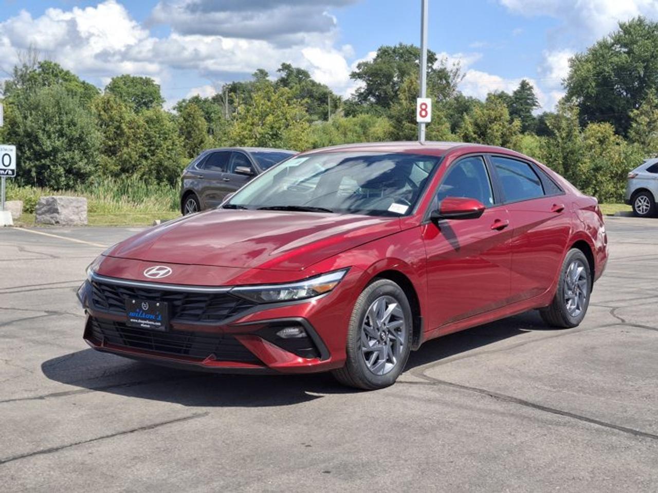 Look at this certified 2025 Hyundai Elantra Preferred | Heated Wheel + Seats | Remote Start | BSM | CarPlay + Android | Rear Camera | and More !. Its Variable transmission and 2.0 L engine will keep you going. This Hyundai Elantra features the following options: Reverse Camera, Remote Start, Heated Steering Wheel, Air Conditioning, Heated Seats, Tilt Steering Wheel, Steering Radio Controls, Power Windows, Power Locks, and Traction Control. Test drive this vehicle at Mark Wilsons Better Used Cars, 5055 Whitelaw Road, Guelph, ON N1H 6J4.MASSIVE SELECTION: 500+ vehicles in ONE LOCATION, all Live Market Priced for the best value!STRAIGHTFORWARD & TRANSPARENT PRICING: Our Advertised Price INCLUDES:Safety Certification! (No separate certification fee upcharge).FREE Carfax History Report!NO upcharge for paying cash!CONFIDENCE & PEACE OF MIND: 30-Day/3,000 km Warranty INCLUDED! Plus a 5-Day Exchange Privilege!*EASY FINANCING: Better-than-bank rates, $0 Down, and 3 Months No Payments available OAC. BAD CREDIT APPROVED HERE!WE BUY CARS: Get Top Dollar for your trade, or sell us your vehicle for CASH even if you dont buy ours!www.shopwilsons.comAn Honest, Transparent Buying Experience. Trusted in business since 1961!(Cash Prices Exclude HST and Licensing Fees only.)