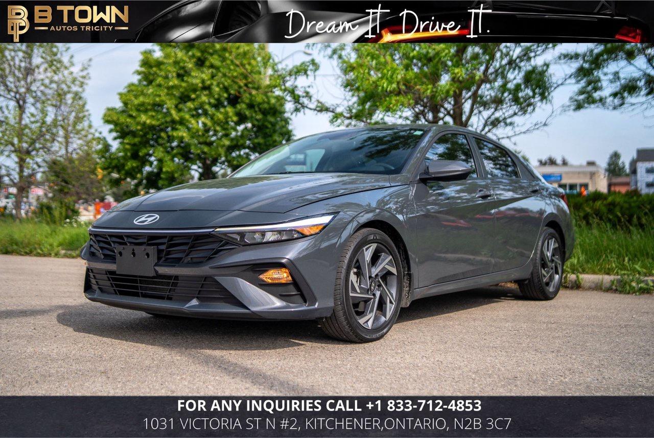 <span>Efficient, stylish, and packed with modern technology, this </span><strong>2025 Hyundai Elantra Preferred</strong><span><strong> is the perfect blend of practicality and comfort.</strong> Finished in a sleek </span><span>Grey exterior over a black interior</span><span>, this sedan offers impressive fuel efficiency, a refined driving experience, and advanced safety features for everyday confidence.</span>




<span>

Powered by a responsive</span><span style=box-sizing: border-box; margin: 0px; padding: 0px;>, fuel-efficient&nbsp;<strong>2.0L 4-cylinder</strong></span><strong>&nbsp;engine paired with an Automatic Transmission</strong><span>, the Elantra Preferred delivers smooth performance while maintaining excellent everyday practicality.</span>




<p style=text-align: left;>

<strong>Key Features & Options:</strong>

<span>&bull; 2.0L 4-Cylinder Engine

&bull; Automatic Transmission

&bull; Heated Front Seats

&bull; Heated Steering Wheel

&bull; Apple CarPlay & Android Auto

&bull; Blind Spot Monitoring

&bull; Lane Keep Assist

&bull; Forward Collision Avoidance Assist

&bull; Rearview Camera

&bull; Smart Key with Push Button Start

&bull; Bluetooth Connectivity

&bull; Premium Cloth Interior

&bull; Alloy Wheels

&bull; LED Daytime Running Lights</span>







<strong>Pricing & Fees</strong>

HST and licensing will be extra

$999 Financing fee; conditions may apply

Financing Available as low as 6.29% O.A.C

We approve everyone with bad credit, including newcomers and students.

Previously declined by a bank? No problem !!

Let the experienced professionals handle your credit application.

Apply for pre-approval today !!







<strong>Special Financing price: $24,488</strong>

<strong>Cash Price: $25,988</strong>







<strong>At B TOWN AUTOS TRICITY, we are not only concerned about selling great used Vehicles at the most competitive prices at our new location, 1031 Victoria St N #2, Kitchener, Ontario, N2B 3C7. We also believe in the importance of establishing a lifelong relationship with our clients, which starts from the moment you walk into the dealership. Were here for you every step of the way and aim to provide the most prominent, friendly and timely service with each experience you have with us. You can think of us as being like &lsquo;YOUR FAMILY IN THE BUSINESS&rsquo; where you can always count on us to provide you with the best automotive care</strong>