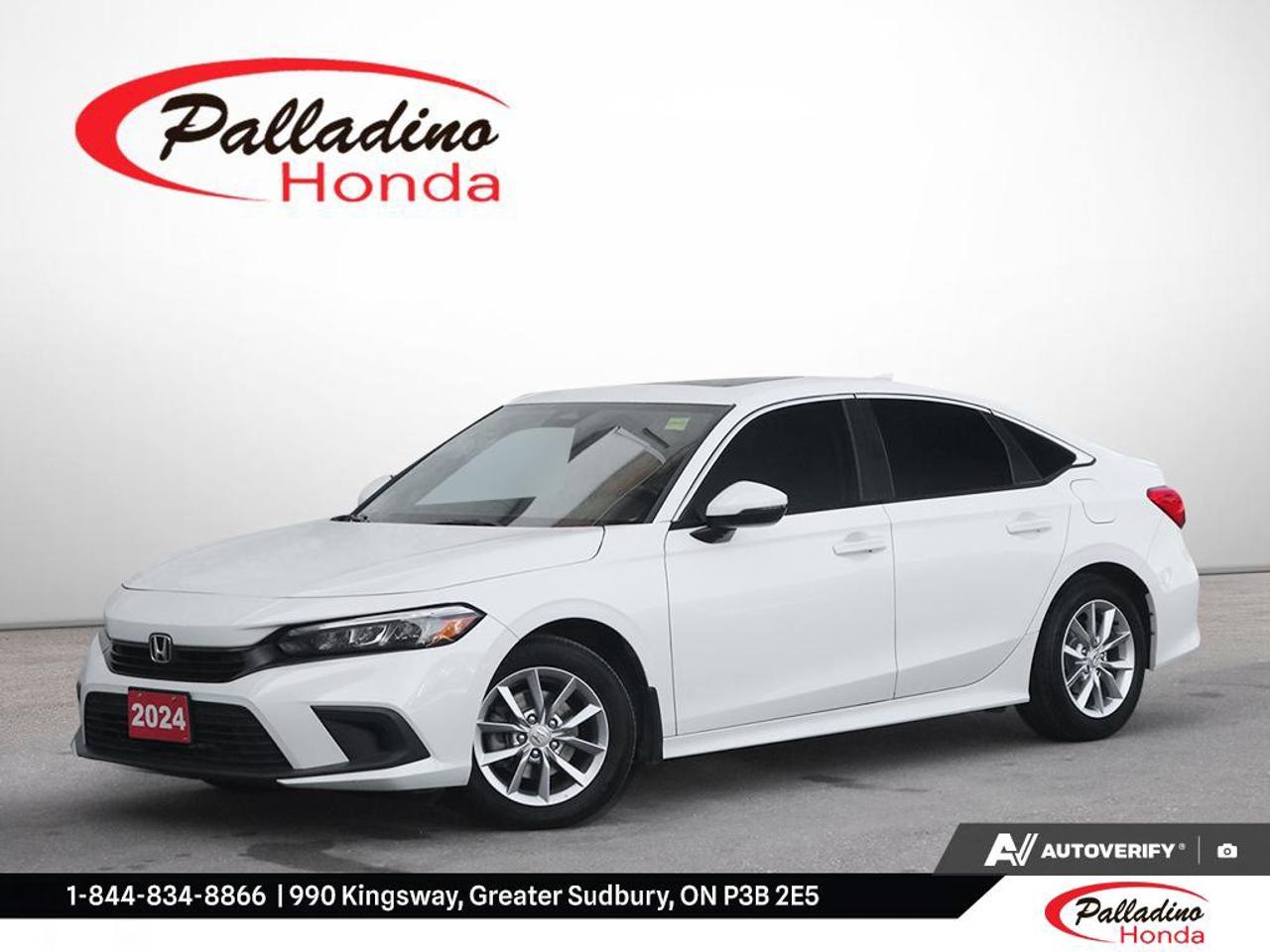 Used 2024 Honda Civic Sedan EX for sale in Greater Sudbury, ON