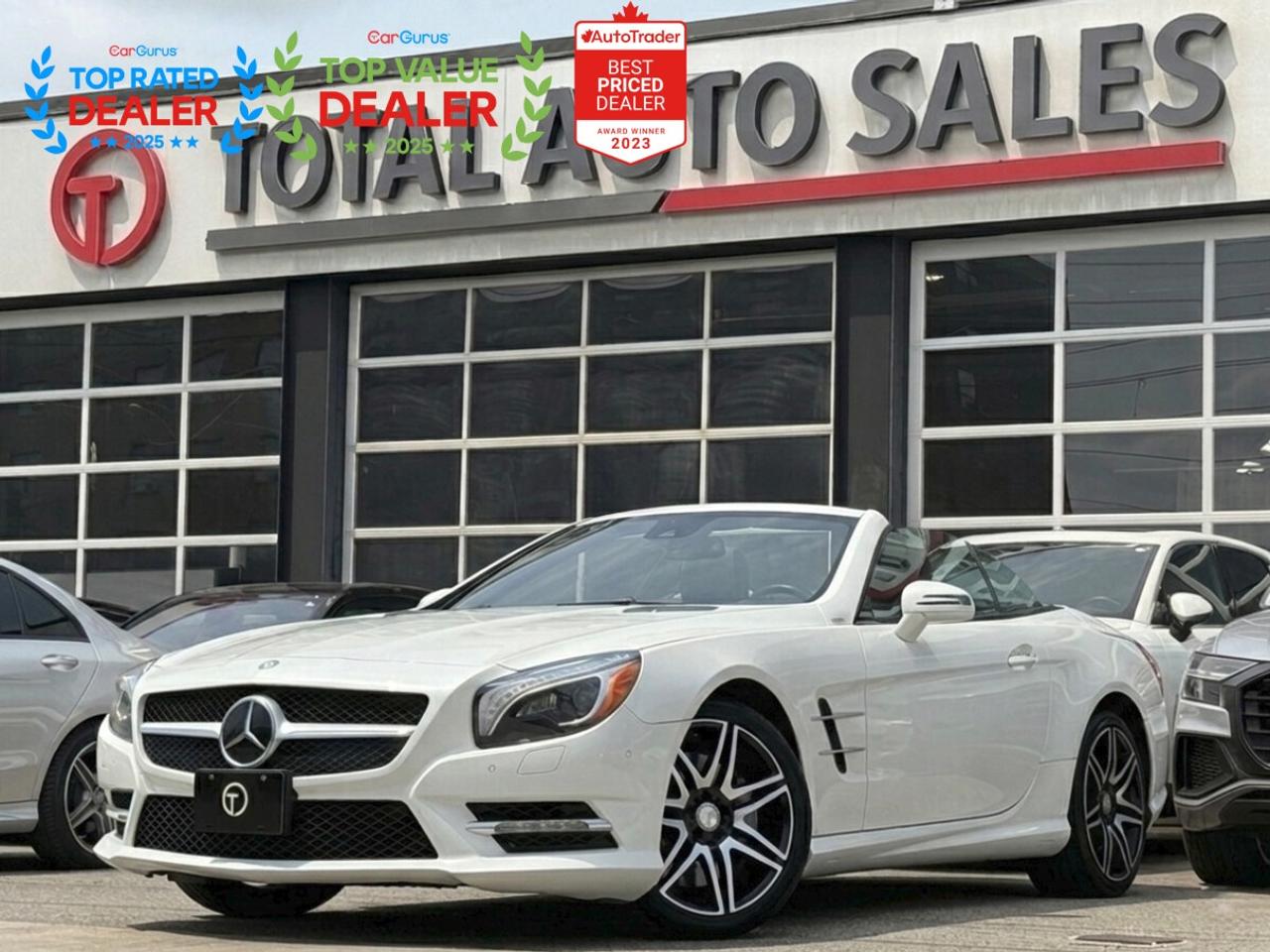 Used 2015 Mercedes-Benz SL-Class 550 //AMG PKG / DESIGNO PKG | MAGIC SKY CONTROL OPTION | CONVERTIBLE for sale in North York, ON
