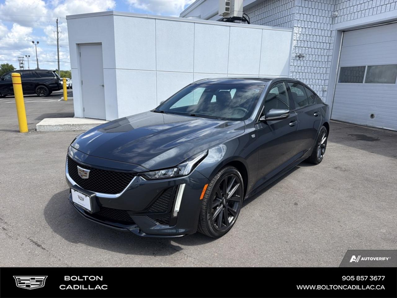 Used 2022 Cadillac CT5 Sport CADILLAC CERTIFIED PRE-OWNED - FINANCE @ 3.99% for sale in Bolton, ON