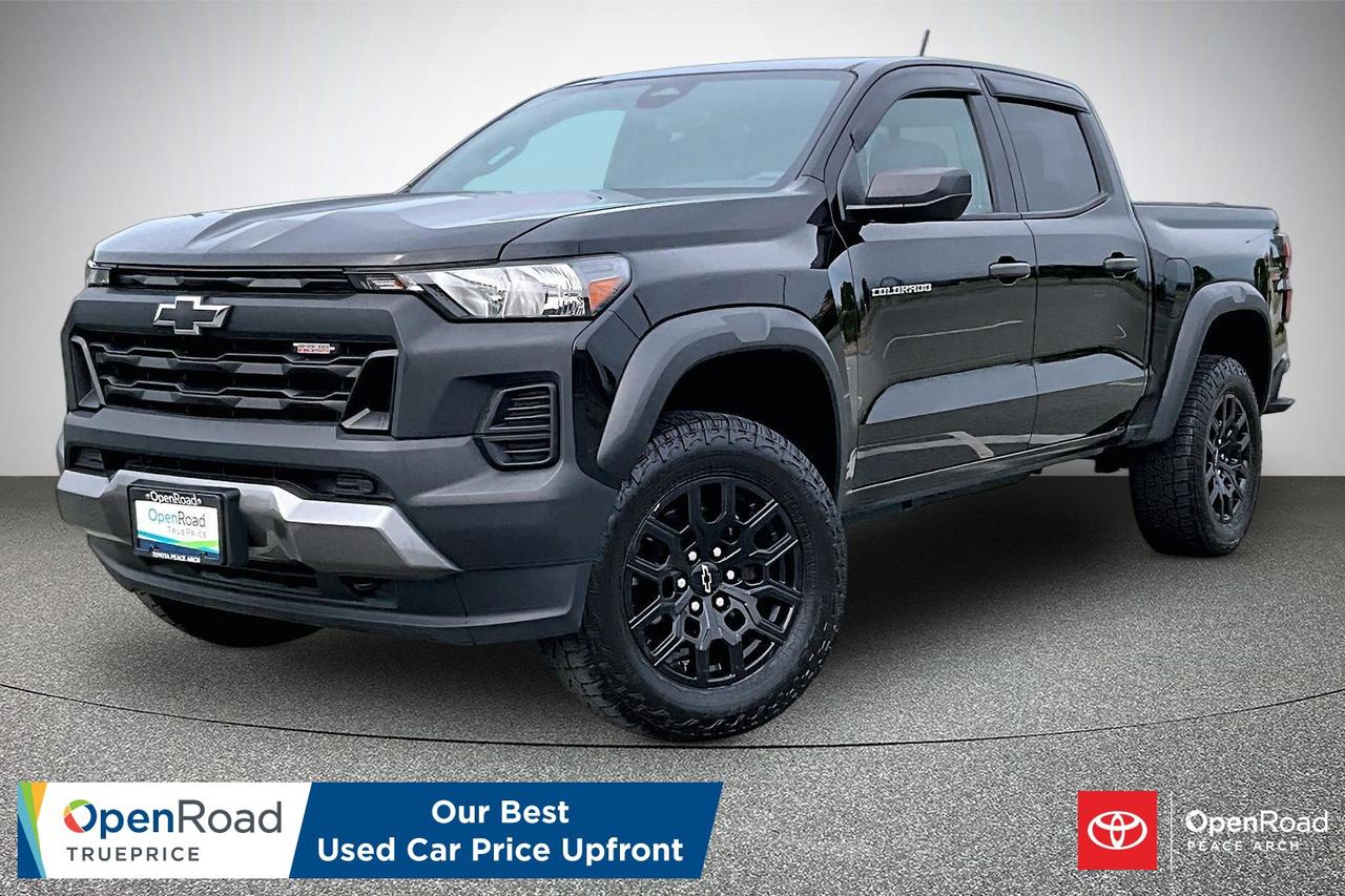 Used 2023 Chevrolet Colorado Crew 4x4 Trail Boss/ Short Box for sale in Surrey, BC