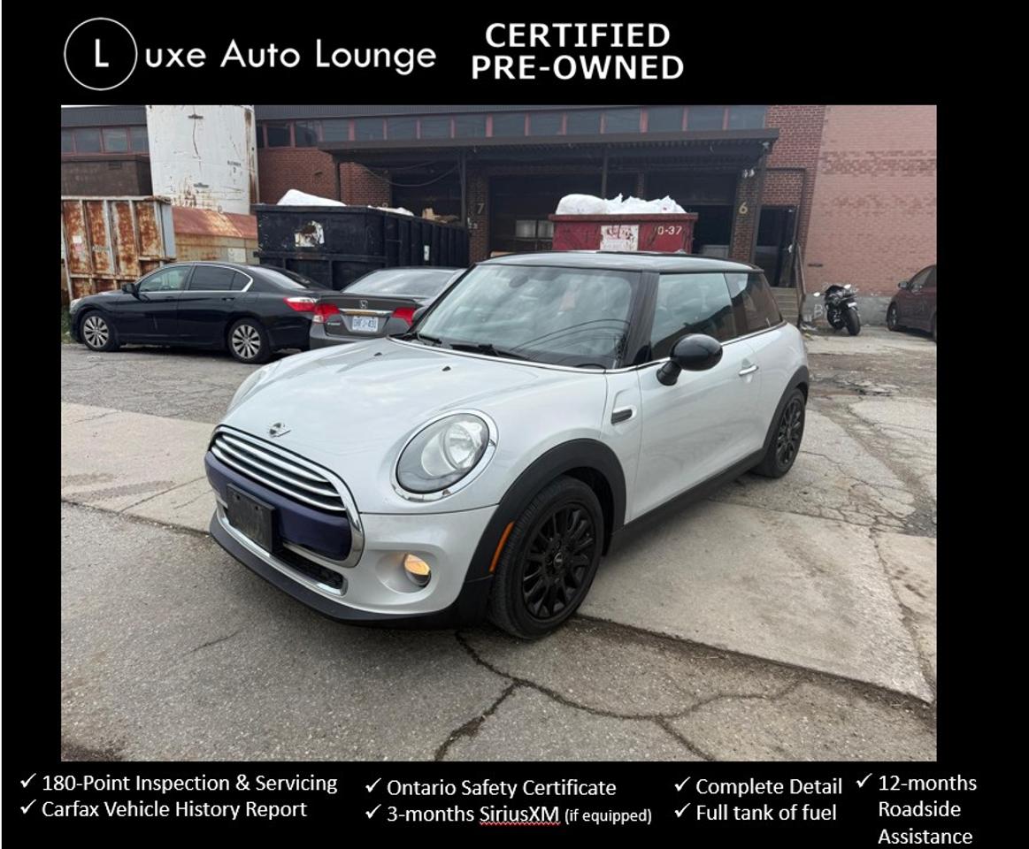 Used 2017 MINI Cooper 6SPD, HARMAN/KARDON SOUND SYSTEM, SUNROOF & MORE! for sale in Orleans, ON