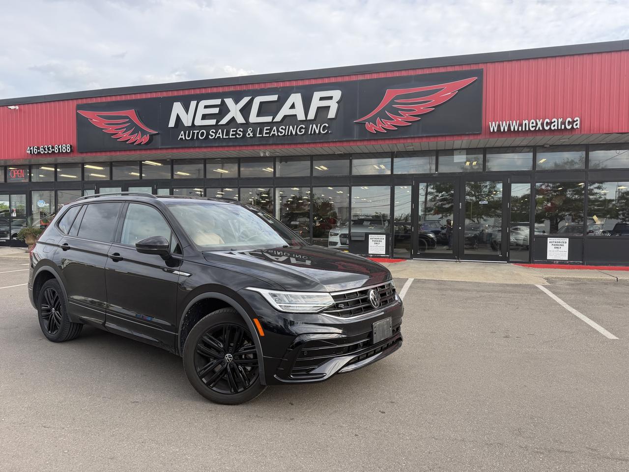 2022 Volkswagen Tiguan COMFORTLINE R-LINE B/EDITION AWD LEATHER PAN/ROOF