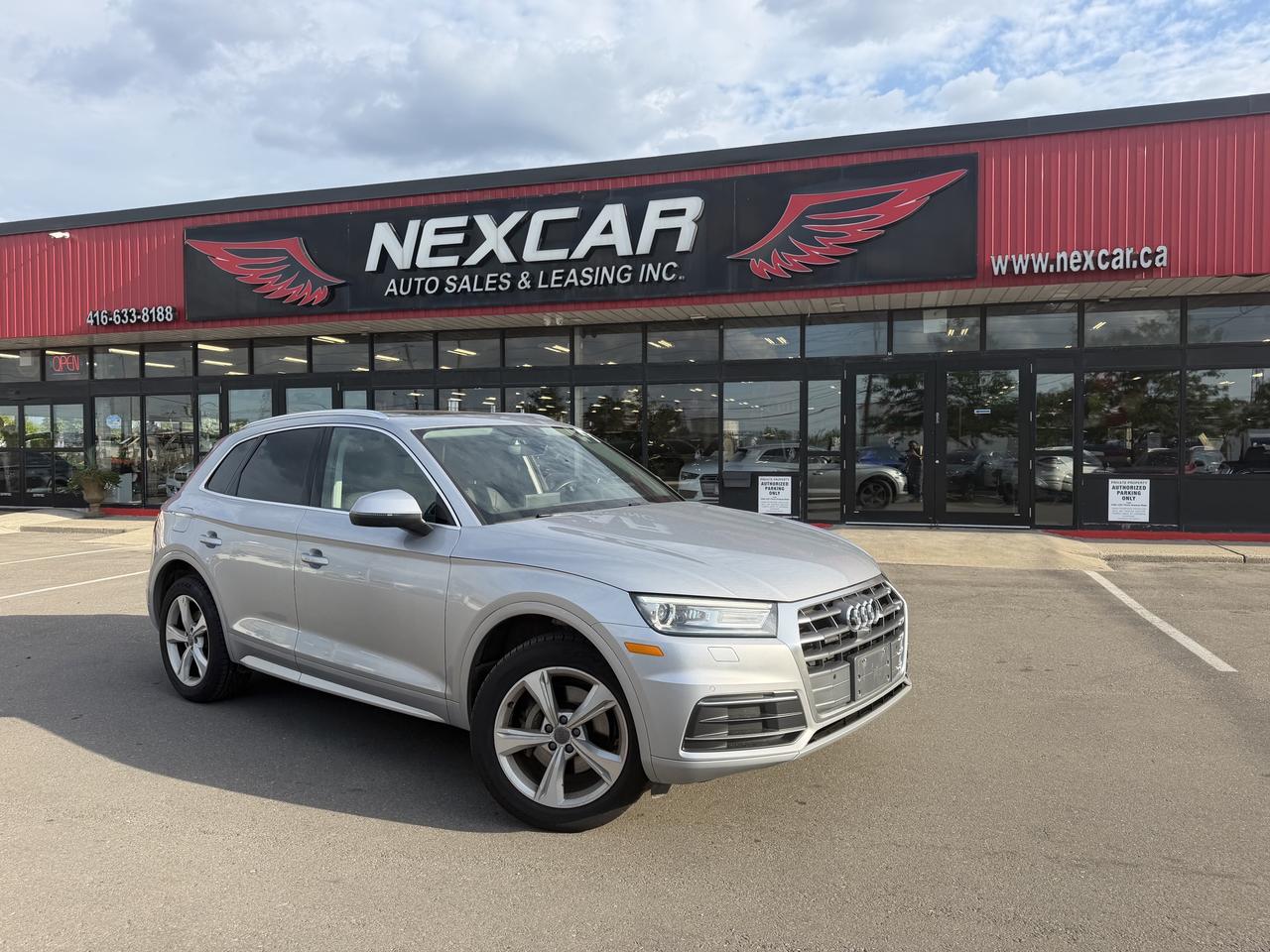 Used 2018 Audi Q5 PROGRESSIV AWD LEATHER PAN/ROOF NAV B/SPOT CAMERA for sale in North York, ON
