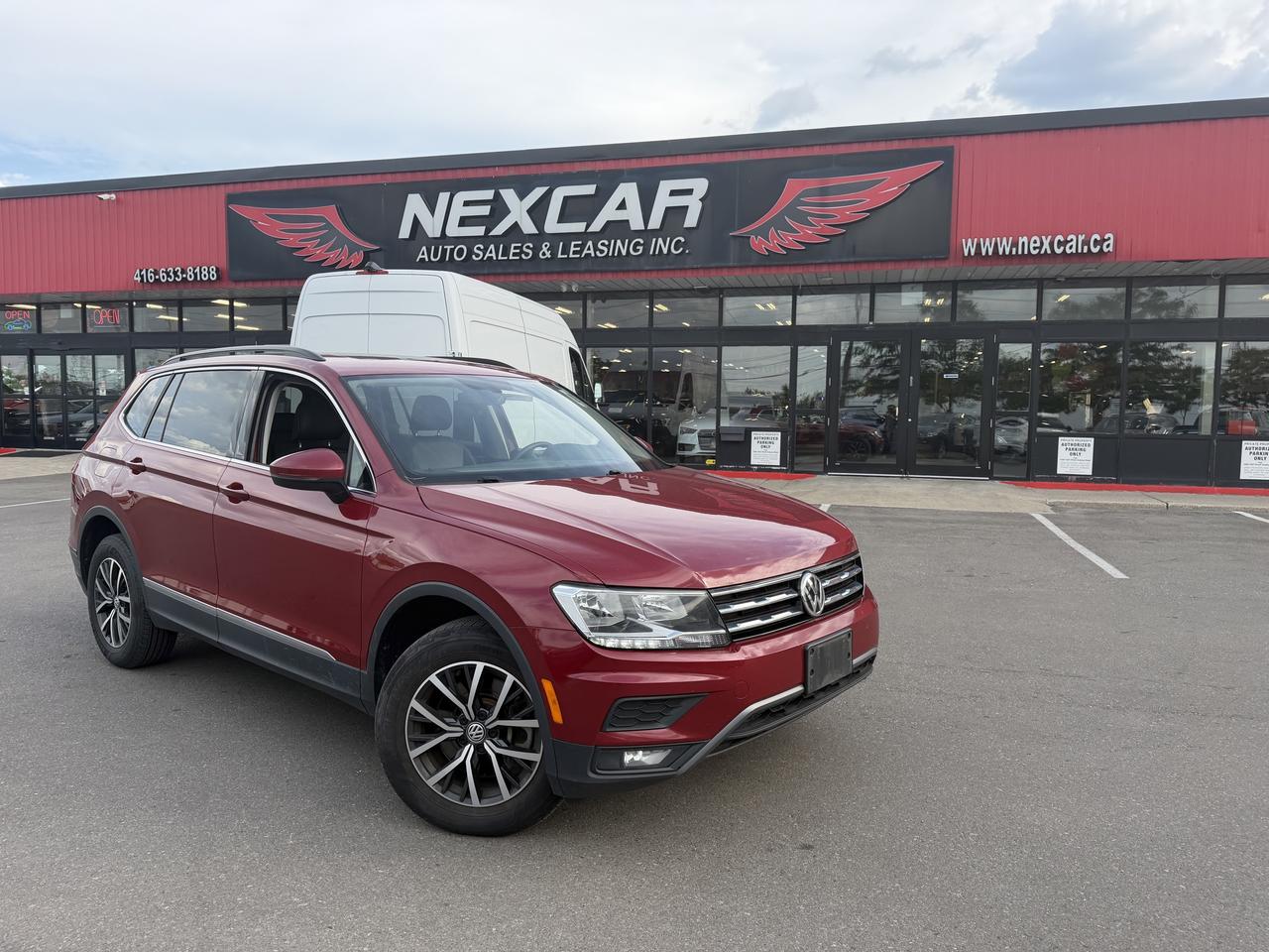 2021 Volkswagen Tiguan COMFORTLINE AWD LEATHER PAN/ROOF NAV B/SPOT CAMERA