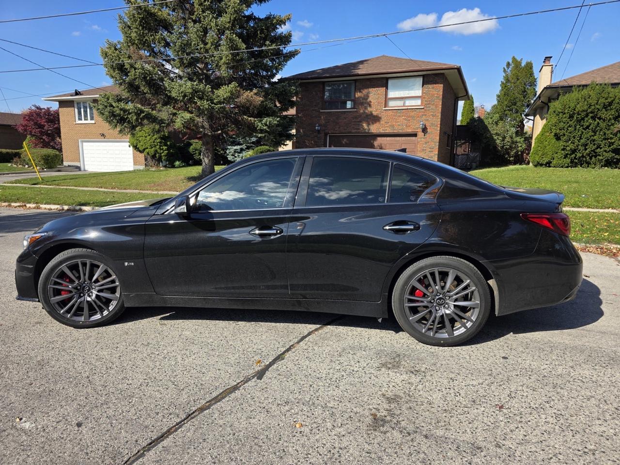 2022 Infiniti Q50 Red Sport 400 Photo4
