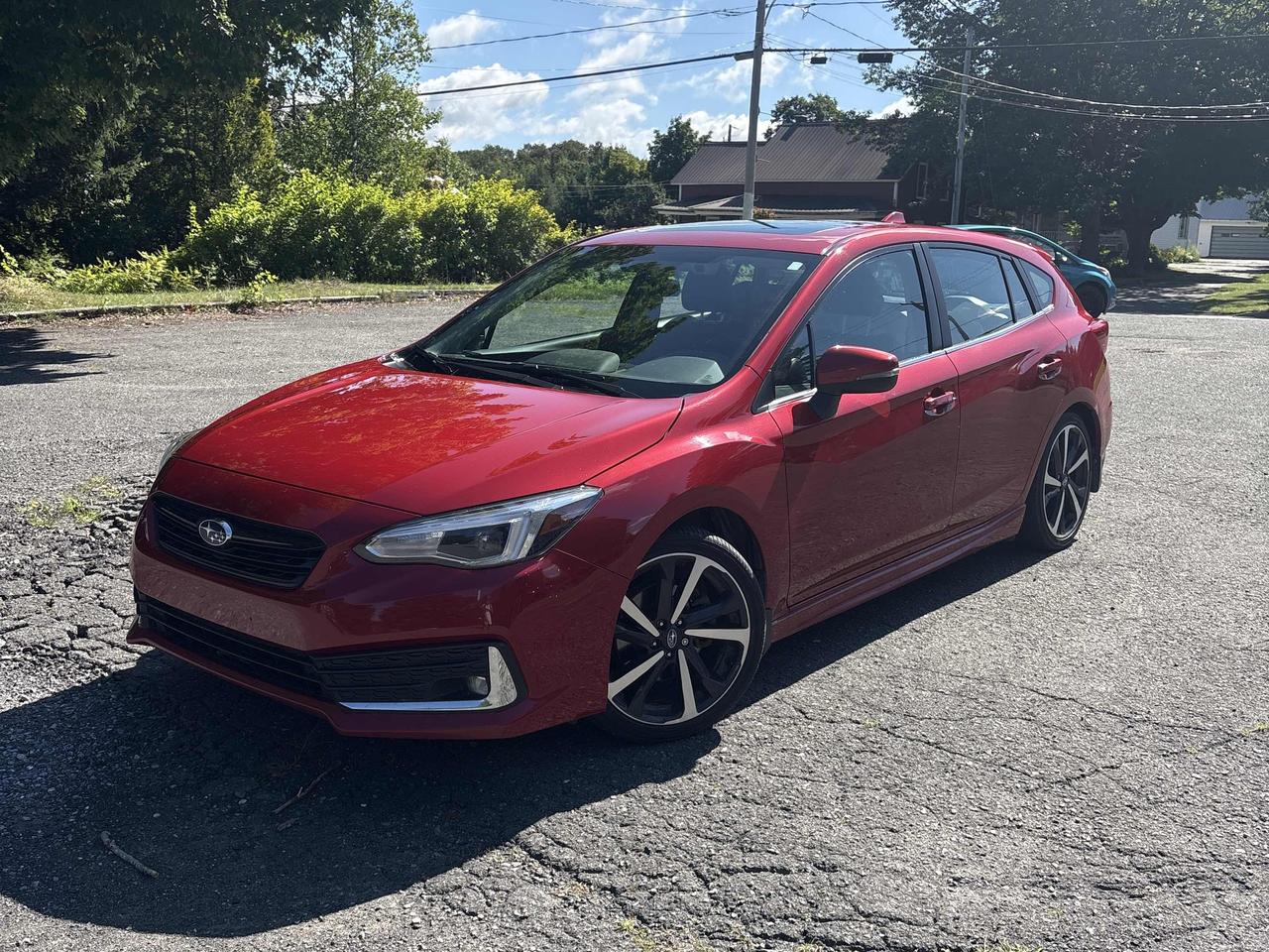 2021 Subaru Impreza Sport-tech - LEATHER, SUNROOF, ONE OWNER, AWD!! Photo
