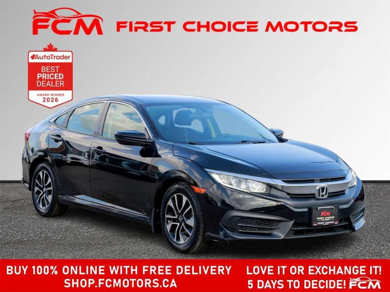 2016 Honda Civic LX   FULLY CERTIFIED WITH WARRANTY Photo