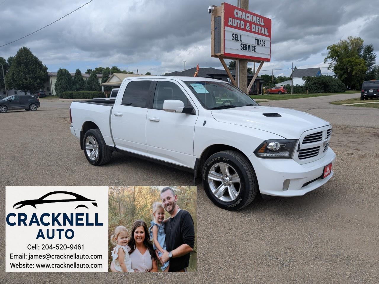 Used 2013 RAM 1500 4WD Crew Cab 5.7 Ft Box Sport for sale in Carberry, MB