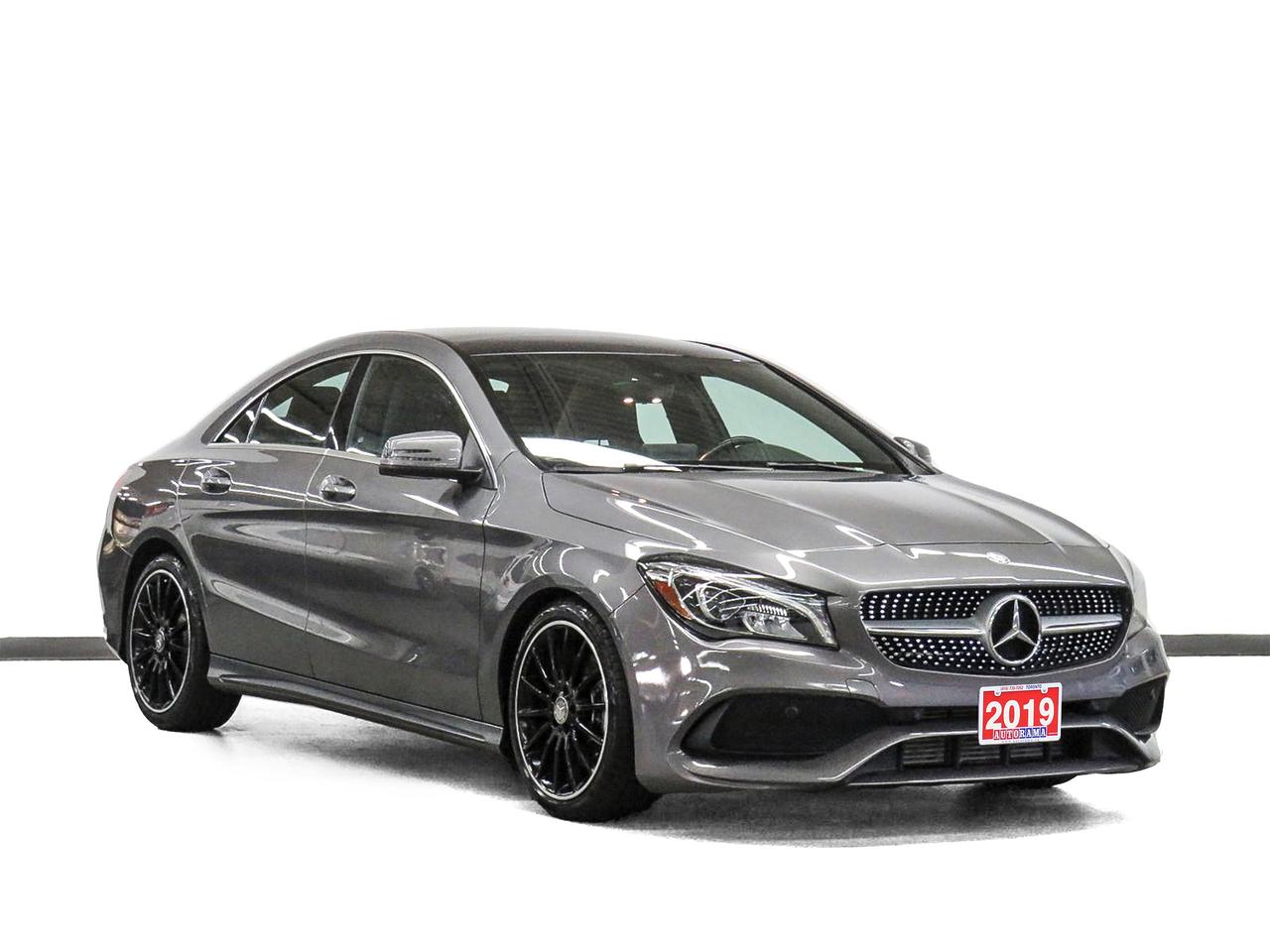 <div style=margin-bottom: 15px;><p data-path-to-node=1>Cash Price: $21,950 Finance Price: $19,950</p></div><div style=margin-bottom: 15px;><p data-path-to-node=2>Verified CarFax. 17-inch alloy wheels | 4MATIC All-Wheel Drive (AWD) | Panoramic power sunroof | Premium leather seating surfaces | Power-adjustable front seats with driver memory | Heated front seats | 8-inch color display with COMAND Navigation | Apple CarPlay & Android Auto smartphone integration | Active Brake Assist | ATTENTION ASSIST | Dual-zone automatic climate control | Keyless start | LED daytime running lights | Automatic headlights | Integrated rearview camera | Bluetooth hands-free connectivity. 2.0L turbocharged 4-cylinder engine (208 HP) with 7-speed dual-clutch automatic transmission. Smooth Eco Comfort. Trades are welcome. Financing for all credit types. All credits approved the same day. 125-point inspection completed. Detailed from corner to corner. Over 250 high-quality used vehicles available at the lowest prices for you to choose from. All vehicles are indoors. Visit us rain or shine.</p></div><div style=margin-bottom: 15px;>Call us to book a test drive: <a href=tel:4167397262>416-739-7262</a><br>Get pre-approved for your car loan in a minute: <a href=https://www.autorama.ca/financing/>Apply for Used Car Financing</a><br>Visit our showroom: 1205 Finch Ave West, North York, ON M3J 2E8</div><div style=margin-top: 15px; margin-bottom: 15px;>&mdash;&mdash;&mdash;&mdash;&mdash;&mdash;&mdash;&mdash;&mdash;&mdash;&mdash;&mdash;&mdash;&mdash;&mdash;&mdash;&mdash;&mdash;&mdash;&mdash;&mdash;&mdash;&mdash;&mdash;&mdash;&mdash;&mdash;&mdash;</div><h3 style=margin-bottom: 5px; margin-top: 0;>Pricing&nbsp;</h3><div style=margin-bottom: 15px;>Best Priced Dealer Award Winner for consecutive years. No admin or hidden fees. Prices exclude HST and licensing. Although every effort is made to ensure accuracy, Autorama is not responsible for typographical errors, omissions, or changes. Please verify all details in person. <span style=text-decoration: underline;>All vehicles can be Certified for an additional $999</span>. If not Certified, as per OMVIC Regulations, the vehicle is deemed to be not drivable and not Certified. Special pricing is not available to commercial, dealer, or exporting purchasers.</div><div style=margin-top: 15px; margin-bottom: 15px;>&mdash;&mdash;&mdash;&mdash;&mdash;&mdash;&mdash;&mdash;&mdash;&mdash;&mdash;&mdash;&mdash;&mdash;&mdash;&mdash;&mdash;&mdash;&mdash;&mdash;&mdash;&mdash;&mdash;&mdash;&mdash;&mdash;&mdash;&mdash;</div><h3 style=margin-bottom: 5px; margin-top: 0;>Financing</h3><div style=margin-bottom: 15px;>We welcome all credit types (no credit, new to the country, bankruptcy, consumer proposal, collections, and others). We offer $0 down and no payment for up to 6 months on approved credits. Want to get started now? Apply for a <a href=https://www.autorama.ca/financing/?utm_source=vdpdesc&utm_medium=vdpdesc>car loan online</a>. Same-day auto finance approvals and same-day delivery are available for qualified customers. Financing programs are available for an additional $999. &nbsp;Our team works with a wide network of banks and lenders to help secure the best possible approval tailored to your situation.</div><div style=margin-top: 15px; margin-bottom: 15px;>&mdash;&mdash;&mdash;&mdash;&mdash;&mdash;&mdash;&mdash;&mdash;&mdash;&mdash;&mdash;&mdash;&mdash;&mdash;&mdash;&mdash;&mdash;&mdash;&mdash;&mdash;&mdash;&mdash;&mdash;&mdash;&mdash;&mdash;</div><h3 style=margin-bottom: 5px; margin-top: 0;>Vehicle Review</h3><div style=margin-bottom: 15px;><p data-path-to-node=12>The 2019 Mercedes-Benz CLA 250 4MATIC is an incredibly sleek, highly sophisticated, and engaging luxury four-door coupe that perfectly blends athletic styling with premium everyday comfort. Commanding attention on the streets of the GTA, its bold exterior profile is highlighted by a stunning diamond-block front grille, an expansive panoramic sunroof, sweeping roofline, signature LED daytime running lights, and attractive 17-inch alloy wheels. Inside the surprisingly quiet and beautifully crafted cabin, the CLA ensures you stay completely relaxed with genuine premium leather seating, intuitive dual-zone automatic climate control, a power-adjustable drivers seat with memory, and heated front seats to effortlessly handle unpredictable Ontario winters. Staying seamlessly connected on the go is simple thanks to the brilliant 8-inch color display featuring built-in COMAND Navigation alongside Apple CarPlay and Android Auto integration. Driven by a highly responsive 2.0L turbocharged 4-cylinder engine producing 208 horsepower, paired with a lightning-fast 7-speed dual-clutch automatic transmission and the supreme confidence of 4MATIC All-Wheel Drive, the CLA 250 delivers an agile, secure, and incredibly polished driving experience in any season. Complete with an integrated rearview camera and advanced safety features like Active Brake Assist and ATTENTION ASSIST, this elegant Mercedes is an incredibly smart, secure, and stylish choice. We have a wide selection of used luxury vehicles to help you choose.</p></div><div style=margin-top: 15px; margin-bottom: 15px;>&mdash;&mdash;&mdash;&mdash;&mdash;&mdash;&mdash;&mdash;&mdash;&mdash;&mdash;&mdash;&mdash;&mdash;&mdash;&mdash;&mdash;&mdash;&mdash;&mdash;&mdash;&mdash;&mdash;&mdash;&mdash;&mdash;&mdash;&mdash;</div><h3 style=margin-bottom: 5px; margin-top: 0;>Warranty</h3><div style=margin-bottom: 15px;>This vehicle qualifies for an extended warranty with a variety of terms and coverage options. Ask us anytime, we&rsquo;ll help you choose the plan that&rsquo;s right for you.</div><div style=margin-top: 15px; margin-bottom: 15px;>&mdash;&mdash;&mdash;&mdash;&mdash;&mdash;&mdash;&mdash;&mdash;&mdash;&mdash;&mdash;&mdash;&mdash;&mdash;&mdash;&mdash;&mdash;&mdash;&mdash;&mdash;&mdash;&mdash;&mdash;&mdash;&mdash;&mdash;&mdash;</div><h3 style=margin-bottom: 5px; margin-top: 0;>Trade-In / Appraisal</h3><div style=margin-bottom: 15px;>Have a vehicle to trade? We pay top dollar for trades, any vehicle, any condition. Bring your trade for a free appraisal when you visit us or you can apply for</div><div style=margin-top: 15px; margin-bottom: 15px;>&mdash;&mdash;&mdash;&mdash;&mdash; &mdash;&mdash;&mdash;&mdash;&mdash;&mdash;&mdash;&mdash;&mdash;&mdash;&mdash;&mdash;&mdash;&mdash;&mdash;&mdash;&mdash;&mdash;&mdash;&mdash;&mdash;&mdash;&mdash;</div><h3 style=margin-bottom: 5px; margin-top: 0;>Visit / Showroom Info</h3><div style=margin-bottom: 15px;>Visit our indoor showroom (rain or shine) at:<br>Autorama 1205 Finch Ave West, North York, ON M3J 2E8<br>Call us at <a href=tel:4167397262>416-739-7262</a> to book a test drive or ask questions.</div><div style=margin-top: 15px; margin-bottom: 15px;>&mdash;&mdash;&mdash;&mdash;&mdash;&mdash;&mdash;&mdash;&mdash;&mdash;&mdash;&mdash;&mdash;&mdash;&mdash;&mdash;&mdash;&mdash;&mdash;&mdash;&mdash;&mdash;&mdash;&mdash;&mdash;&mdash;&mdash;&mdash;</div><h3 style=margin-bottom: 5px; margin-top: 0;>Who we are</h3><div style=margin-bottom: 15px;>Autorama is Toronto&rsquo;s trusted, award-winning <a href=https://www.autorama.ca/?utm_source=vdpdesc&utm_medium=vdpdesc>used car dealership</a>, offering over 250 hand-picked vehicles at the lowest prices. We&rsquo;re committed to exceptional service and have proudly served Toronto, Mississauga, Brampton, and the GTA for over 25 years &mdash; and with our full indoor showroom, you can visit us rain or shine.</div><div style=margin-top: 15px; margin-bottom: 15px;>&mdash;&mdash;&mdash;&mdash;&mdash;&mdash;&mdash;&mdash;&mdash;&mdash;&mdash;&mdash;&mdash;&mdash;&mdash;&mdash;&mdash;&mdash;&mdash;&mdash;&mdash;&mdash;&mdash;&mdash;&mdash;&mdash;&mdash;&mdash;</div><h3 style=margin-bottom: 5px; margin-top: 0;>Disclaimers</h3><ul style=margin-top: 0; padding-left: 20px;><li><span data-olk-copy-source=MessageBody>Prices exclude HST and licensing.</span></li></ul><ul style=margin-top: 0; padding-left: 20px;><li data-ogsc= data-olk-copy-source=MessageBody>Prices, rates, and payments are subject to change without notice.</li></ul><ul style=margin-top: 0; padding-left: 20px;><li data-ogsc= data-olk-copy-source=MessageBody>Advertised price includes a $2,000 finance credit. Cash price may differ.</li></ul><ul style=margin-top: 0; padding-left: 20px;><li data-ogsc= data-olk-copy-source=MessageBody>All vehicles come standard with one key. Additional keys may be purchased at the time of sale.</li></ul><ul style=margin-top: 0; padding-left: 20px;><li><span data-olk-copy-source=MessageBody>Although every effort is made to ensure accuracy, Autorama is not responsible for typographical errors, omissions, or changes. Please verify all details with your Sales & Finance Specialist.</span></li></ul>