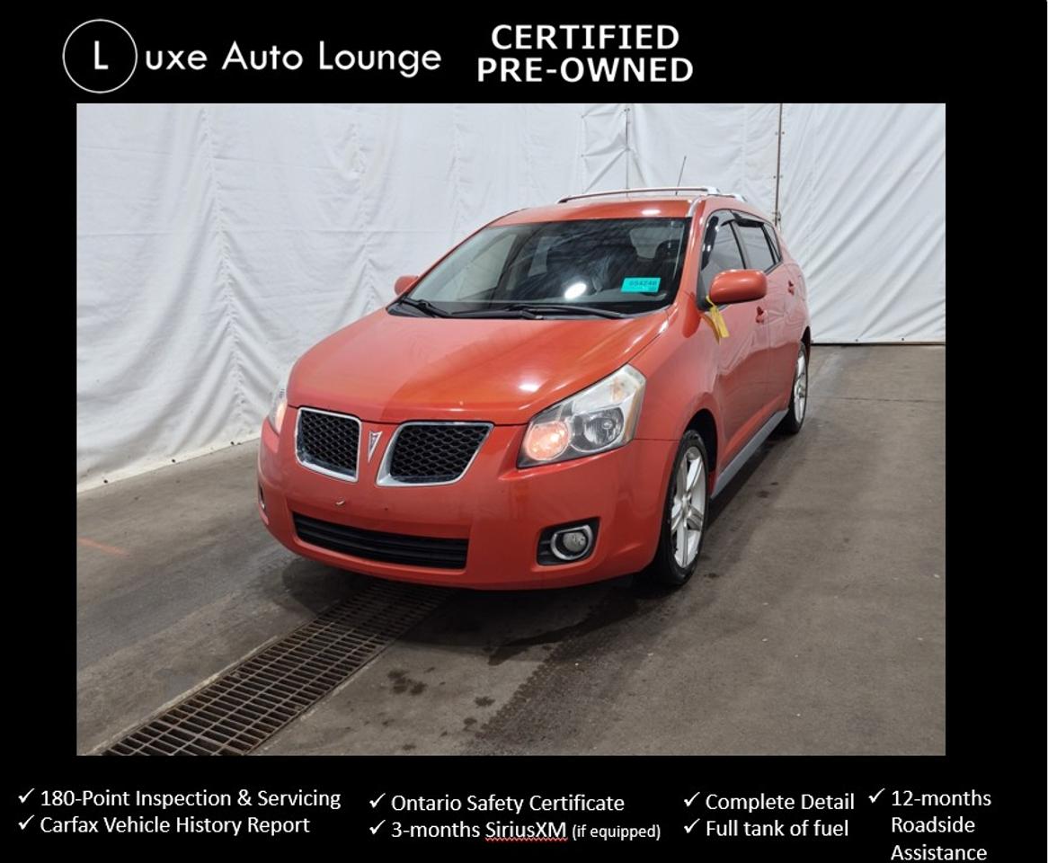 2010 Pontiac Vibe GT - LOW KM'S, CRUISE CONTROL, AM/FM/AUX - Photo #1