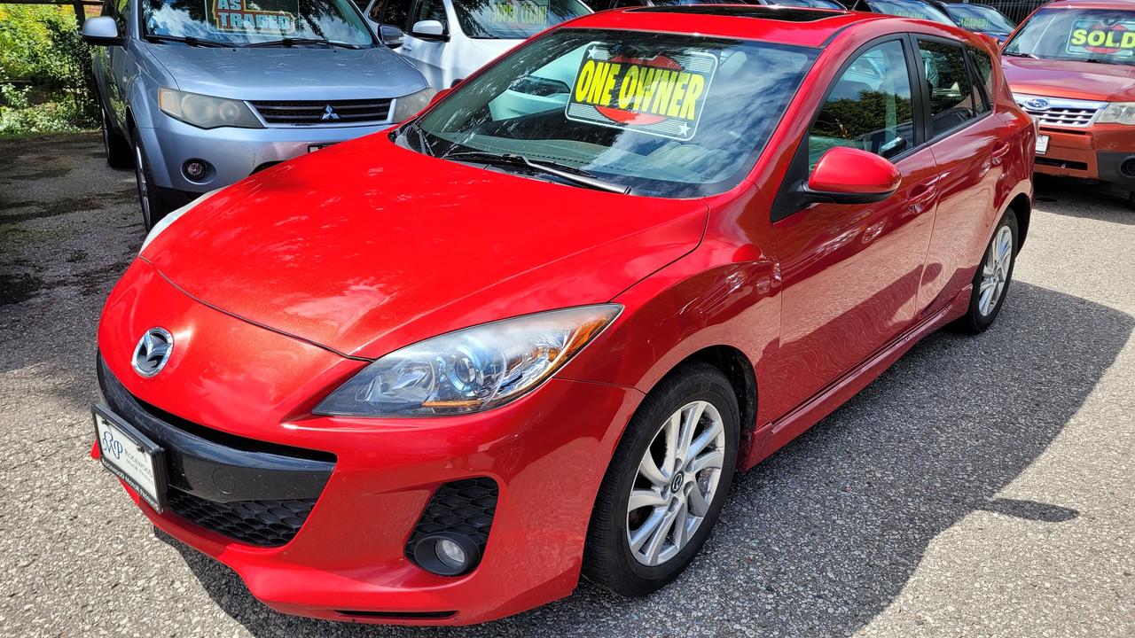 Used 2013 Mazda MAZDA3 4dr HB Sport Man GS-SKY 1 Own Clean CarFax Finance for sale in Rockwood, ON