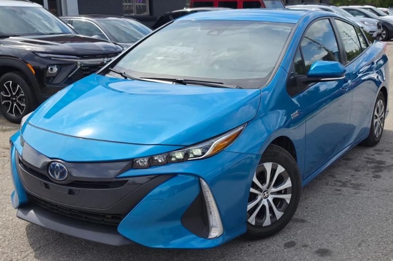 Used 2021 Toyota Prius Prime UPGRADE / NO ACCIDENTS / LEATHER / NAV / PWR SEAT for sale in Cambridge, ON