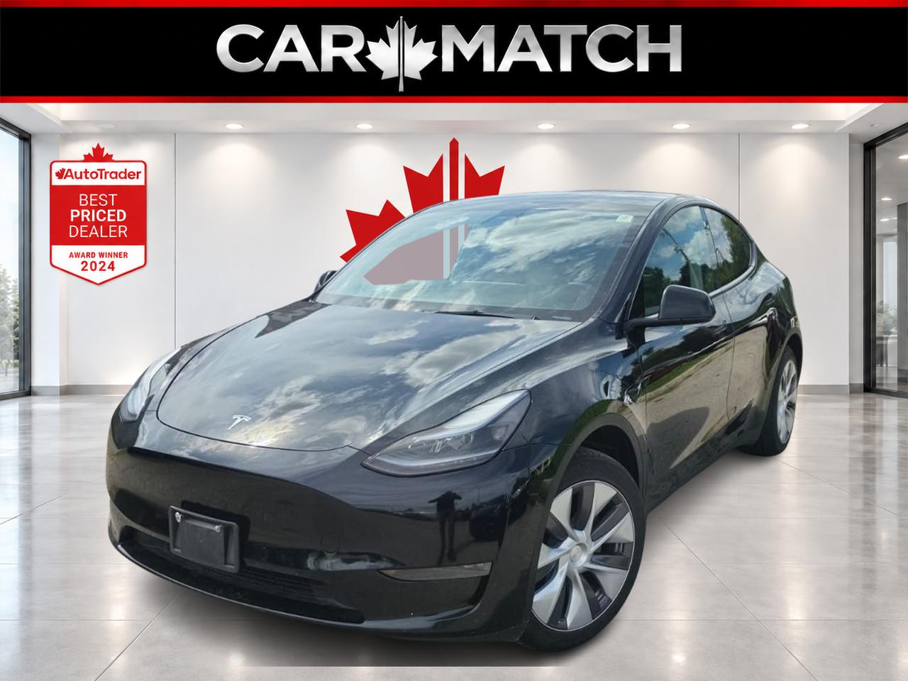 Black 2023 Tesla Model Y SUV / Crossover Rear-Wheel Drive Automatic