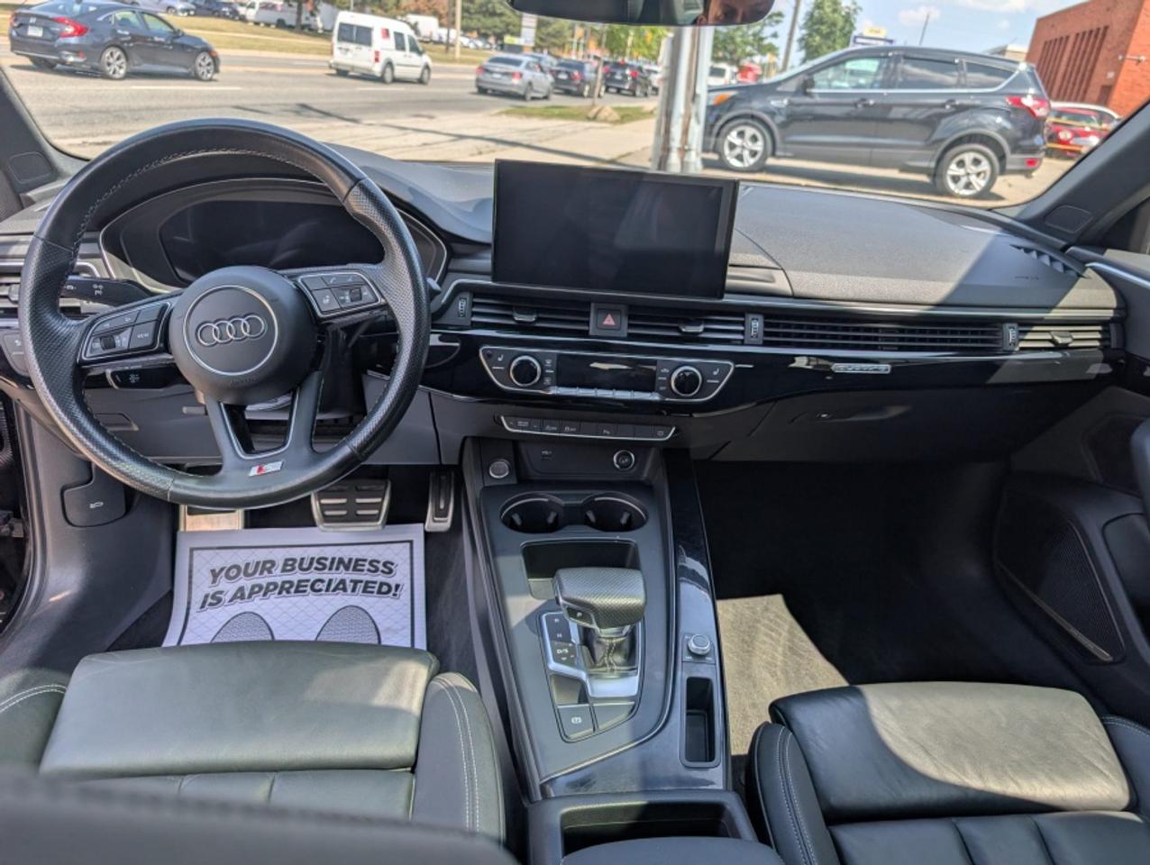 2021 Audi A4 TECHNIK QUATTRO S-LINE /BLACK OPTICS /CLEAN CARFAX - Photo #14