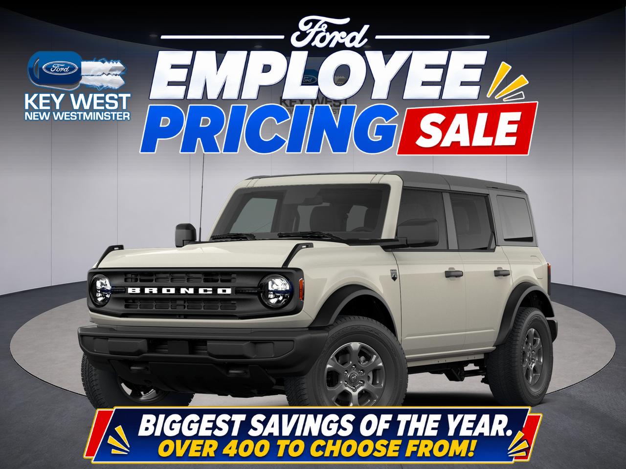 Desert Sand 2026 Ford Bronco SUV / Crossover Four-Wheel Drive Automatic