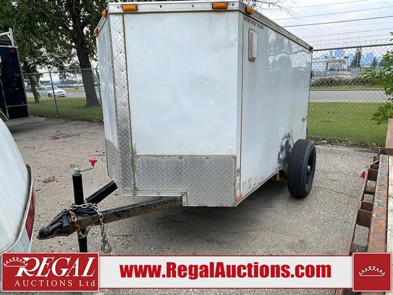 OFFERS WILL NOT BE ACCEPTED BY EMAIL OR PHONE - THIS VEHICLE WILL GO ON TIMED ONLINE AUCTION on Wednesday August 26.<br><br/>VEHICLE DESCRIPTION <br/>Stock #: 48552 <br/>Lot #: 477 <br/>Reserve Price: Unreserved <br/>CarProof Report: Not Available <br/><br/>IMPORTANT DECLARATION <br/>Finance Repo: This vehicle has been seized or surrendered to a creditor or bankruptcy trustee. <br/>Unreserved: This vehicle has no reserve price and will sell to the highest bid. <br/> * DIMENSIONS 11FT LENGTH - 6FT WIDTH * * GVWR 2601LB *  <br/>Active Status: This vehicles title is listed as Active Status. <br/> Live Online Bidding: This vehicle will be available for bidding over the internet, visit www.RegalAuctions.com to register. <br/> <br/>The simple solution to selling your car or truck. Bring your clean vehicle in with your Drivers License and current Registration and well put it on the auction block at our next sale.<br/><br/>www.RegalAuctions.com