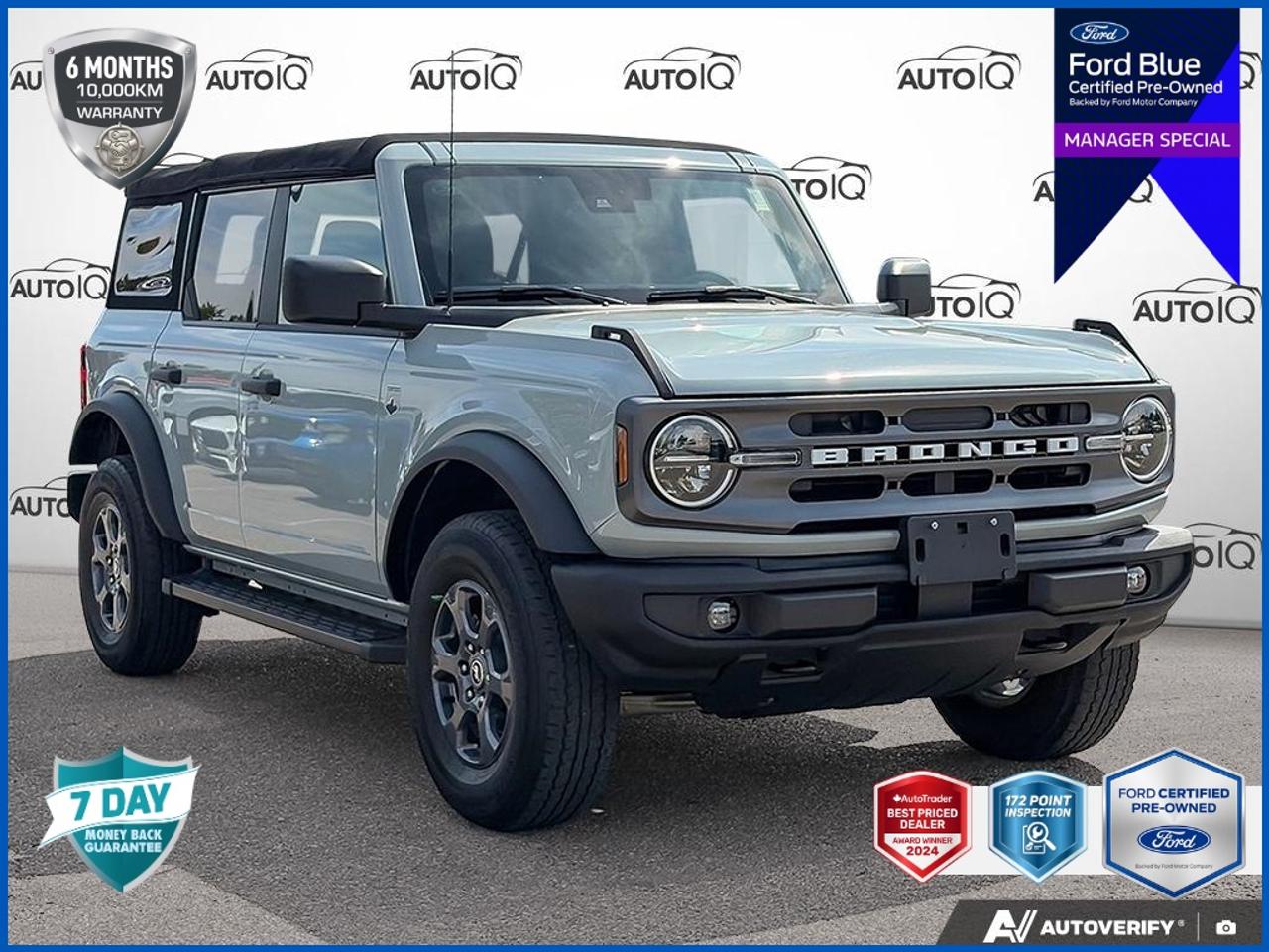 2022 Ford Bronco Big Bend 222A|*CPO*|1 OWNER|NO ACCIDENTS|BOUGHT/SVC'D HERE Photo0