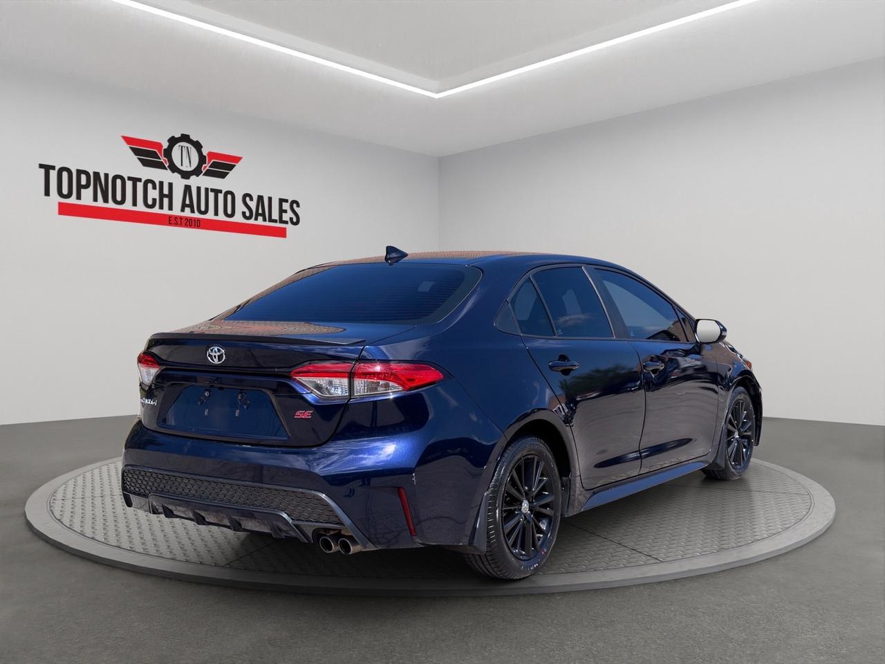 2021 Toyota Corolla SE 2.0L-Sport Seats/Paddle Shifters/18"Alloy Wheels/Apple Car Play/Safety Sense 2.0/Sunroof Photo
