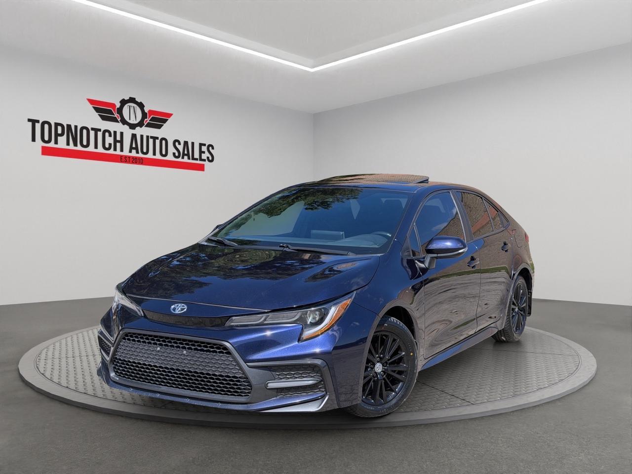 2021 Toyota Corolla SE 2.0L-Sport Seats/Paddle Shifters/18"Alloy Wheels/Apple Car Play/Safety Sense 2.0/Sunroof Photo