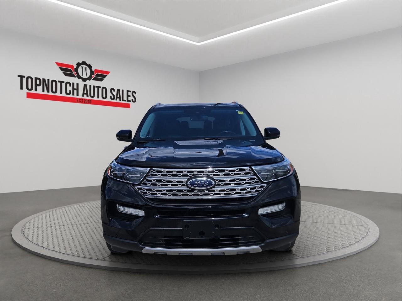 2021 Ford Explorer Limited 3.3L V6Hybrid 4WD / Leather / B&O Audio / 360 Camera /Clean Carfax Photo1