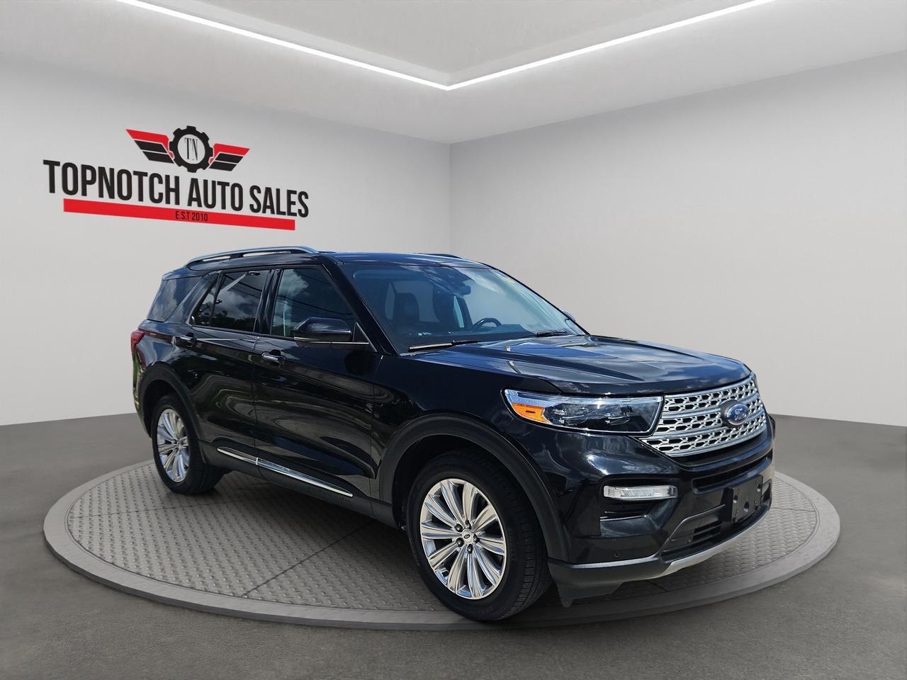 2021 Ford Explorer Limited 3.3L V6Hybrid 4WD / Leather / B&O Audio / 360 Camera /Clean Carfax Photo