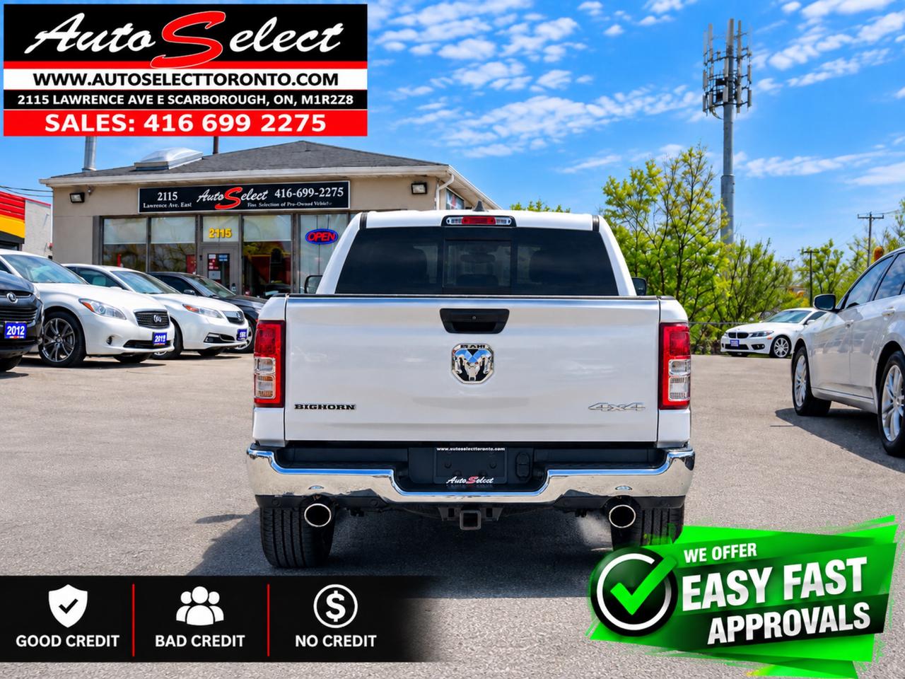 2023 RAM 1500 Big Horn 4x4 - Crew Cab - 5.7L V8 Hemi - Apple Carplay Photo4
