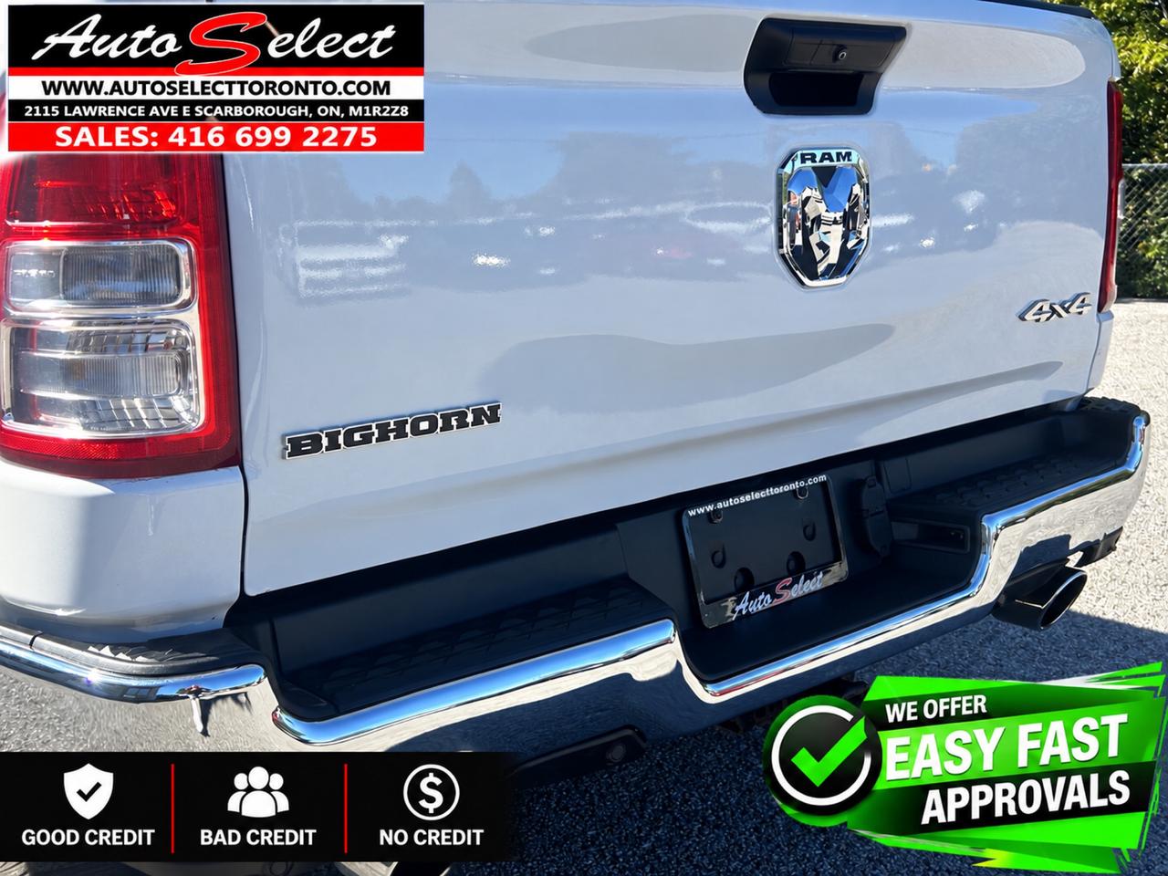 2023 RAM 1500 Big Horn 4x4 - Crew Cab - 5.7L V8 Hemi - Apple Carplay Photo