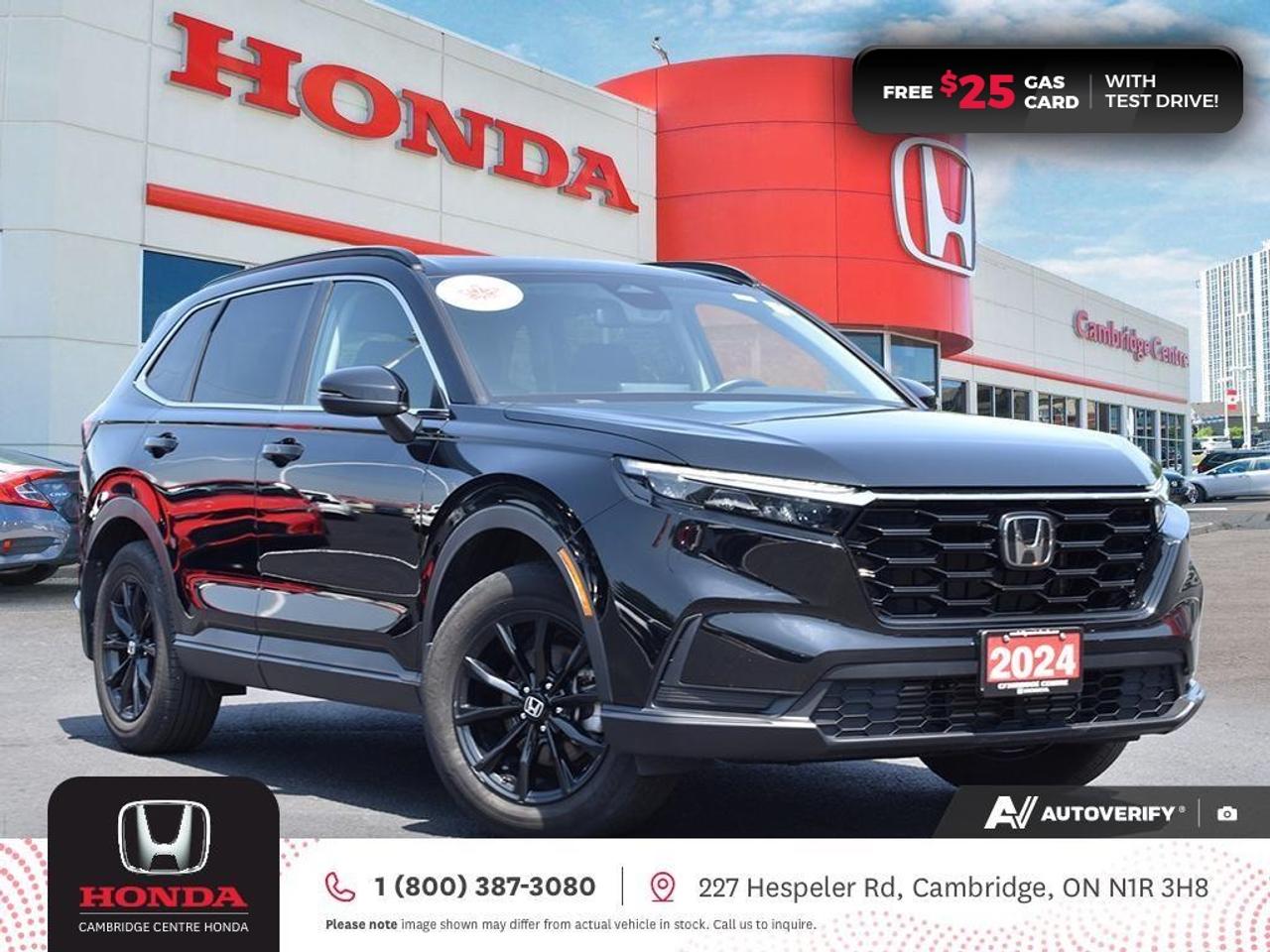 Used 2024 Honda CR-V Sport REMOTE STARTER | REARVIEW CAMERA | APPLE CARPLAY™/ANDROID AUTO™ for sale in Cambridge, ON