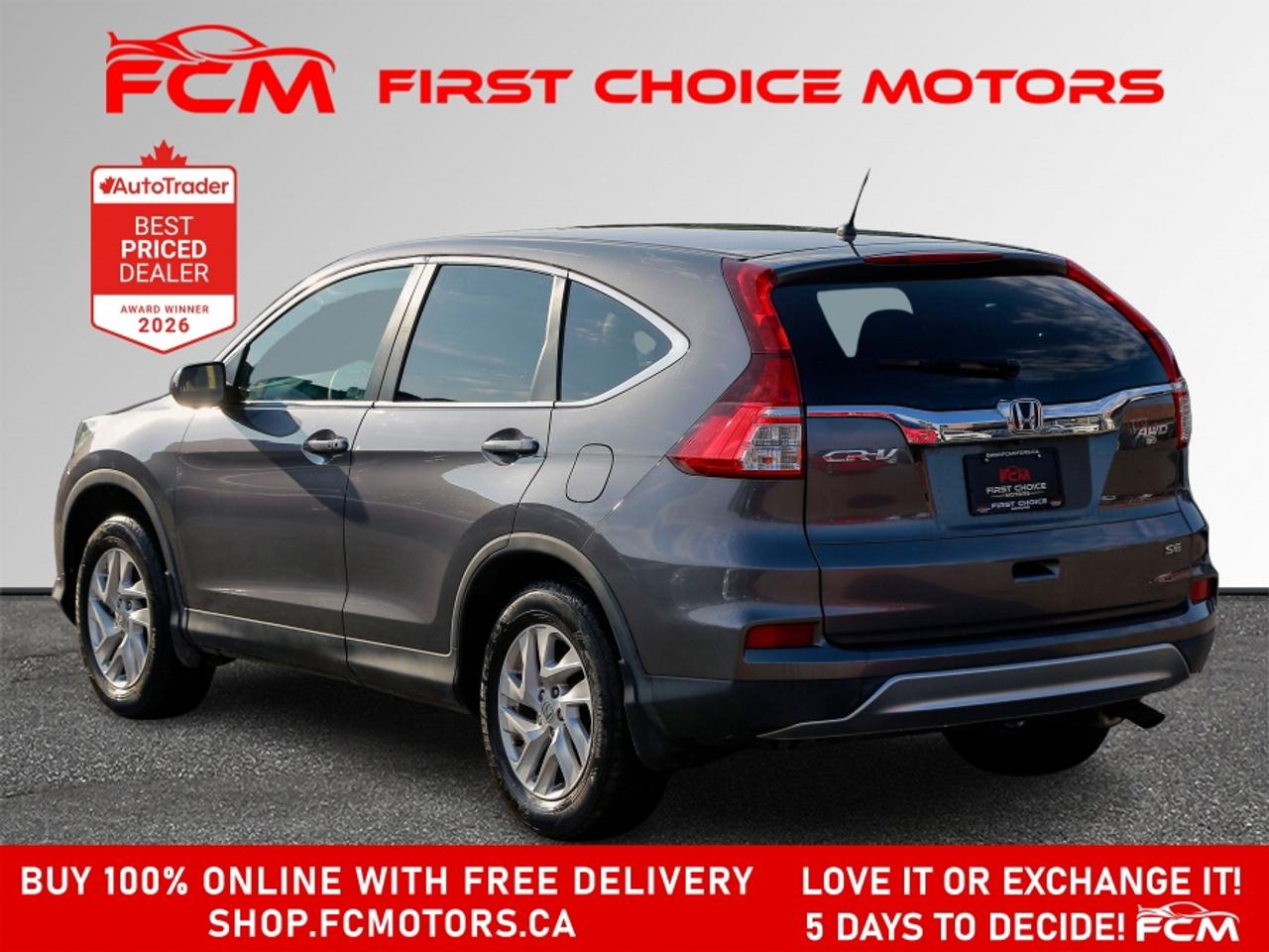 2016 Honda CR-V SE AWD | FULLY CERTIFIED WITH WARRANTY Photo
