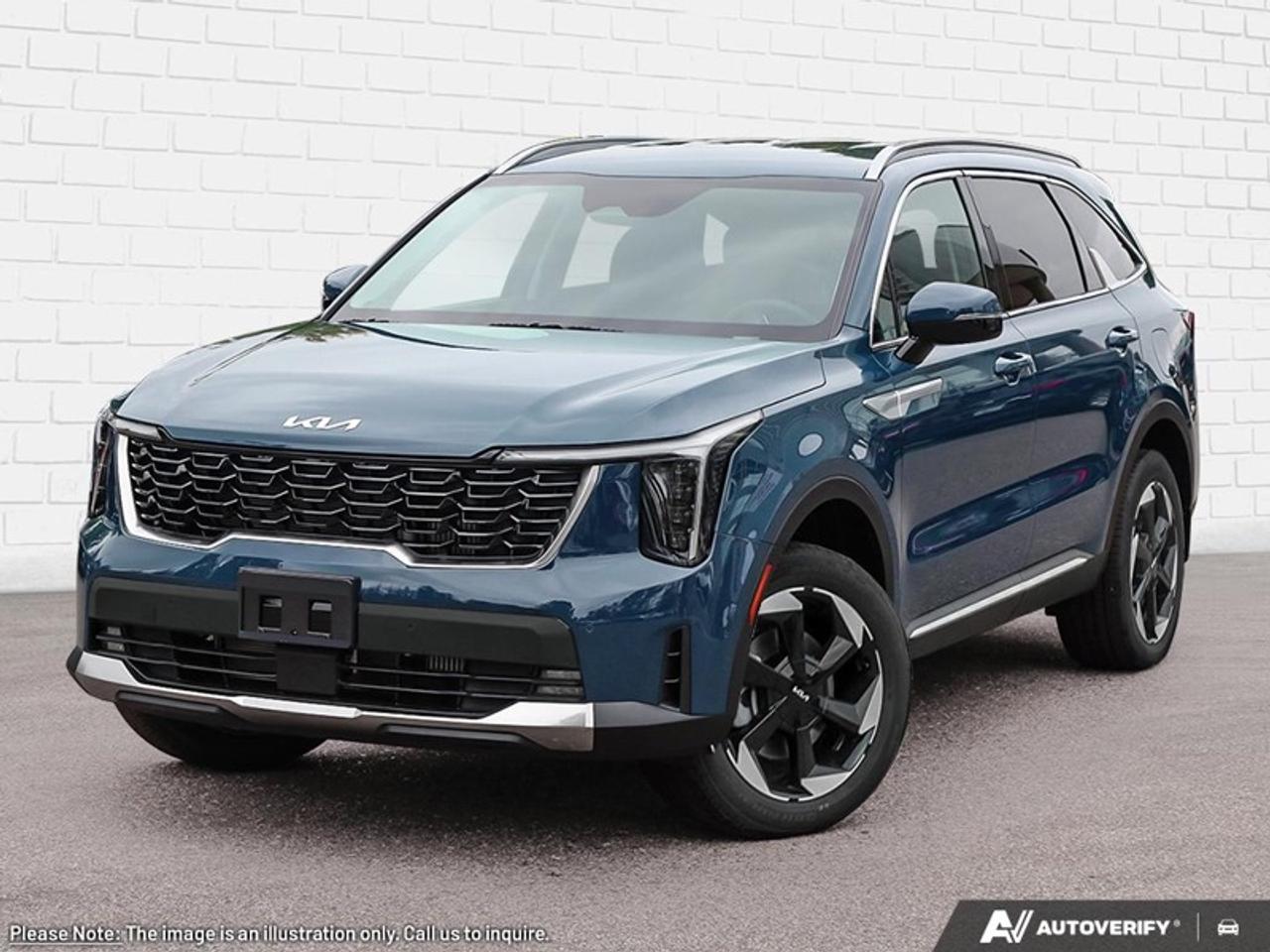 <b>Power Liftgate,  Blind Spot Detection,  Heated Seats,  Apple CarPlay,  Android Auto!</b><br> <br> With a versatile cabin, a ton of connective features, and endless luxury features, this 2026 Sorento Hybrid offers comfort in every row.<br> <br>With comfort in every versatile row, this powerful and refined 2026 Sorento Hybrid is ready to offer you a drive like no other. This SUV was designed to go all the way no matter where you go, and get you there in comfort and style. With amazing technology and versatility in every nook and cranny, this SUV is ready for more than adventure, its ready to be character in your story. Try out the future of SUVs today in this 2026 Kia Sorento Hybrid.<br> <br>This Mineral Blue SUV has an Automatic transmission and is powered by a 227HP 1.6L 4 Cylinder Engine. <br> <br> Our Sorento Hybrids trim level is EX. This trim adds on a smart liftgate with proximity power access, blind spot detection, and artificial leather upholstery. Also standard are heated front seats with a heated steering wheel, 50-50 folding 2nd row captains chairs, 50-50 split-bench third row seats, voice-activated dual-zone climate control, front and rear cupholders, and tons of cabin storage space. Road safety is taken care of by lane keeping assist, lane departure warning, forward collision avoidance, reverse parking sensors, driver monitoring alert, and a rearview camera. Additional features include Apple CarPlay, Android Auto, LED headlights with automatic high beams, roof rack rails, and even more. This vehicle has been upgraded with the following features: Power Liftgate, Blind Spot Detection, Heated Seats, Apple CarPlay, Android Auto, Heated Steering Wheel, Lane Keep Assist.<br><br> <br>To apply right now for financing use this link: <a href=https://www.kiaoftimmins.com/timmins-ontario-car-loan-application target=_blank>https://www.kiaoftimmins.com/timmins-ontario-car-loan-application</a><br> <br/>Buy this vehicle now for the lowest bi-weekly payment of <b>$338.13</b> with $0 down for 96 months @ 8.99% APR O.A.C. ( Plus applicable taxes - Plus applicable fees / Total Obligation of $70330 ). See dealer for details. <br><br>As a local, family owned and operated dealership we look to be your number one place to buy your new vehicle! Kia of Timmins has been serving a large community across northern Ontario since 2001 and focuses highly on customer satisfaction. Our #1 priority is to make you feel at home as soon as you step foot in our dealership. Family owned and operated, our business is in Timmins, Ontario the city with the heart of gold. Also positioned near many towns in which we service such as: South Porcupine, Porcupine, Gogama, Foleyet, Chapleau, Wawa, Hearst, Mattice, Kapuskasing, Moonbeam, Fauquier, Smooth Rock Falls, Moosonee, Moose Factory, Fort Albany, Kashechewan, Abitibi Canyon, Cochrane, Iroquois falls, Matheson, Ramore, Kenogami, Kirkland Lake, Englehart, Elk Lake, Earlton, New Liskeard, Temiskaming Shores and many more.We have a fresh selection of new & used vehicles for sale for you to choose from. If we dont have what you need, we can find it! All makes and models are within our reach including: Dodge, Chrysler, Jeep, Ram, Chevrolet, GMC, Ford, Honda, Toyota, Hyundai, Mitsubishi, Nissan, Lincoln, Mazda, Subaru, Volkswagen, Mini-vans, Trucks and SUVs.<br><br>We are located at 1285 Riverside Drive, Timmins, Ontario. Too far way? We deliver anywhere in Ontario and Quebec!<br><br>Come in for a visit, call 1-800-661-6907 to book a test drive or visit <a href=https://www.kiaoftimmins.com>www.kiaoftimmins.com</a> for complete details. All prices are plus HST and Licensing.<br><br>We look forward to helping you with all your automotive needs!<br><br> Come by and check out our fleet of 20+ used cars and trucks and 30+ new cars and trucks for sale in Timmins.  o~o