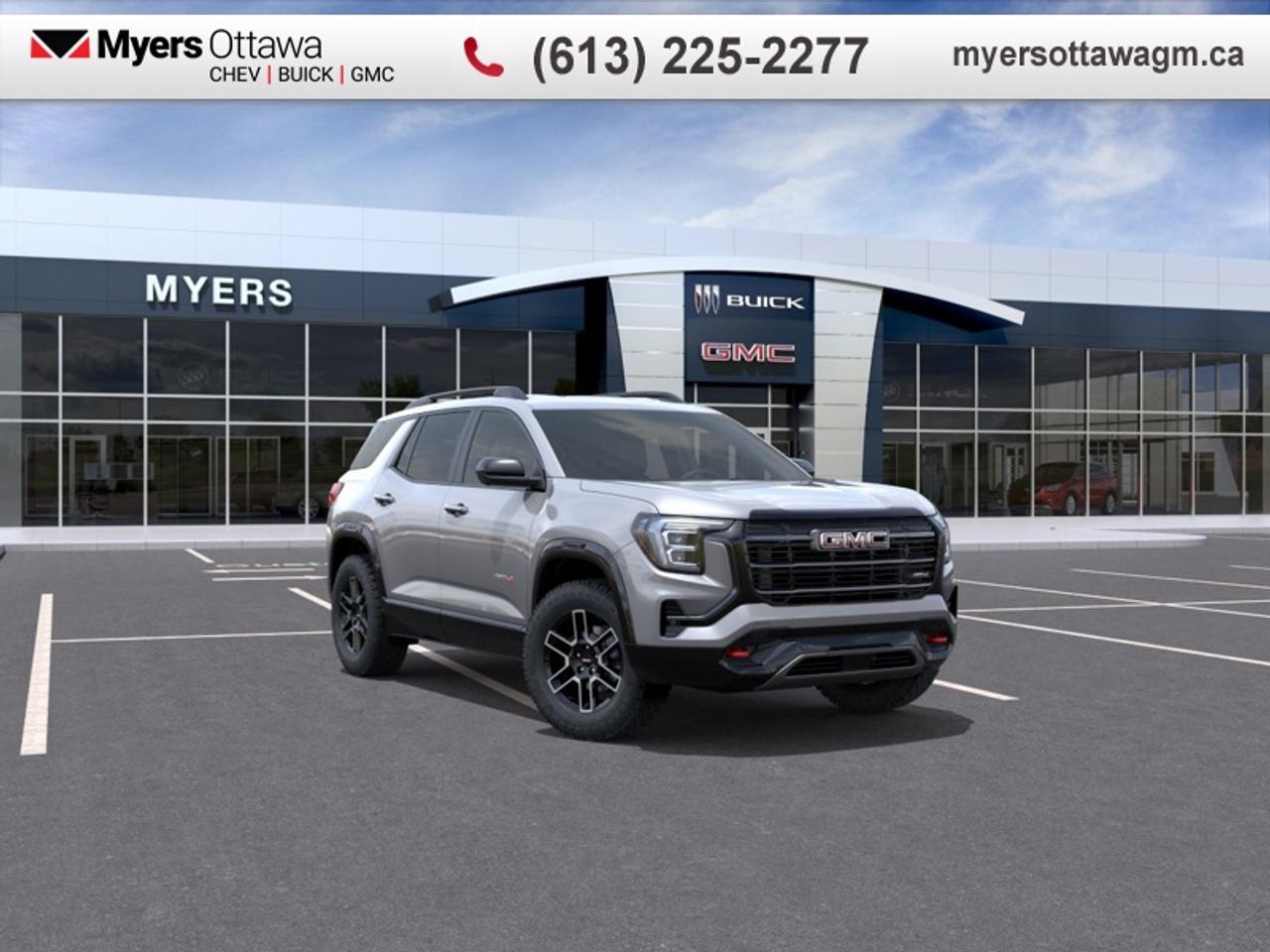 This versatile crossover makes a powerful statement with its squared-off silhouette, commanding grille, and signature lighting that reflects a professional grade character.<br> <br>The 2027 GMC Terrain presents a dignified and assertive exterior, characterized by its tall, athletic proportions, striking LED signatures, and a refined yet rugged profile. The interior cabin serves as a tech-forward sanctuary, featuring premium materials and an intuitive layout designed to prioritize the comfort of both the driver and their guests. Perfectly balancing a bold, adventurous spirit with the upscale amenities of a premium lounge, this SUV delivers a prestigious and dependable ownership experience that stands out in any setting.<br> <br>This Sterling Metallic SUV has an Automatic transmission. This vehicle has been upgraded with the following features: Technology Package II, Convenience Group.<br><br> <br>To apply right now for financing use this link: <a href=https://creditonline.dealertrack.ca/Web/Default.aspx?Token=b35bf617-8dfe-4a3a-b6ae-b4e858efb71d&Lang=en target=_blank>https://creditonline.dealertrack.ca/Web/Default.aspx?Token=b35bf617-8dfe-4a3a-b6ae-b4e858efb71d&Lang=en</a><br> <br/><br><br> Come by and check out our fleet of 30+ used cars and trucks and 150+ new cars and trucks for sale in Ottawa.  o~o