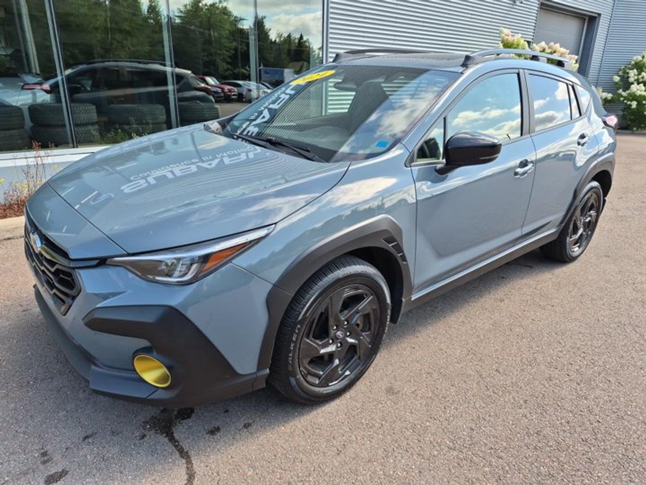 2024 Subaru Crosstrek Onyx CPOCertified Pre-Owned | AWD | One Owner | Excellent ConditionCheck out this 2024 Subaru Crosstrek Onyx, a versatile and capable crossover that combines Subarus legendary Symmetrical AWD with everyday comfort, practicality, and modern technology.This Certified Pre-Owned Crosstrek has been carefully inspected to Subaru CPO standards and is ready for its next owner. The Onyx trim offers a great balance of rugged capability and premium features, making it an excellent choice for commuting, road trips, and year-round Canadian driving.Highlights include:2.5L SUBARU BOXER® engineSymmetrical All-Wheel DriveX-MODE® for enhanced tractionEyeSight® Driver Assist TechnologyApple CarPlay® & Android AutoHeated front seatsRear Vision CameraAlloy wheelsSpacious, versatile cargo areaExcellent fuel economy and everyday drivabilitySubaru Certified Pre-OwnedA fantastic opportunity to own a nearly new Crosstrek with the added confidence of Subaru Certified Pre-Owned coverage. Come see it, take it for a drive, and experience why the Crosstrek is one of Subarus most popular models.Priced competitively and ready to go!