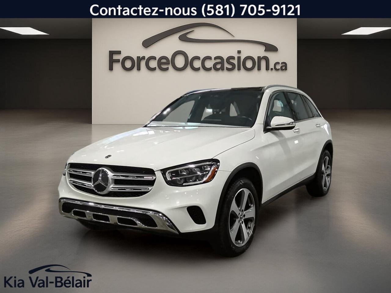 Used 2022 Mercedes-Benz GLC GLC 300 * 4MATIC * TURBO * CUIR * GPS * TOIT * BURMESTER® * for sale in Québec, QC