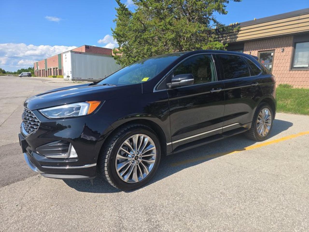 Look at this certified 2024 Ford Edge Titanium AWD | Leather | Panoramic Sunroof | Heated Seats + Steering | Adaptive Cruise | and More !. Its Automatic transmission and 2.0 L engine will keep you going. This Ford Edge features the following options: Tow Package, Panoramic Roof, Leather, Heated Steering Wheel, Air Conditioning, Adaptive Cruise, Heated Seats, Tilt Steering Wheel, Steering Radio Controls, and Power Windows. See it for yourself at Mark Wilsons Better Used Cars, 5055 Whitelaw Road, Guelph, ON N1H 6J4.MASSIVE SELECTION: 500+ vehicles in ONE LOCATION, all Live Market Priced for the best value!STRAIGHTFORWARD & TRANSPARENT PRICING: Our Advertised Price INCLUDES:Safety Certification! (No separate certification fee upcharge).FREE Carfax History Report!NO upcharge for paying cash!CONFIDENCE & PEACE OF MIND: 30-Day/3,000 km Warranty INCLUDED! Plus a 5-Day Exchange Privilege!*EASY FINANCING: Better-than-bank rates, $0 Down, and 3 Months No Payments available OAC. BAD CREDIT APPROVED HERE!WE BUY CARS: Get Top Dollar for your trade, or sell us your vehicle for CASH even if you dont buy ours!www.shopwilsons.comAn Honest, Transparent Buying Experience. Trusted in business since 1961!(Cash Prices Exclude HST and Licensing Fees only.)