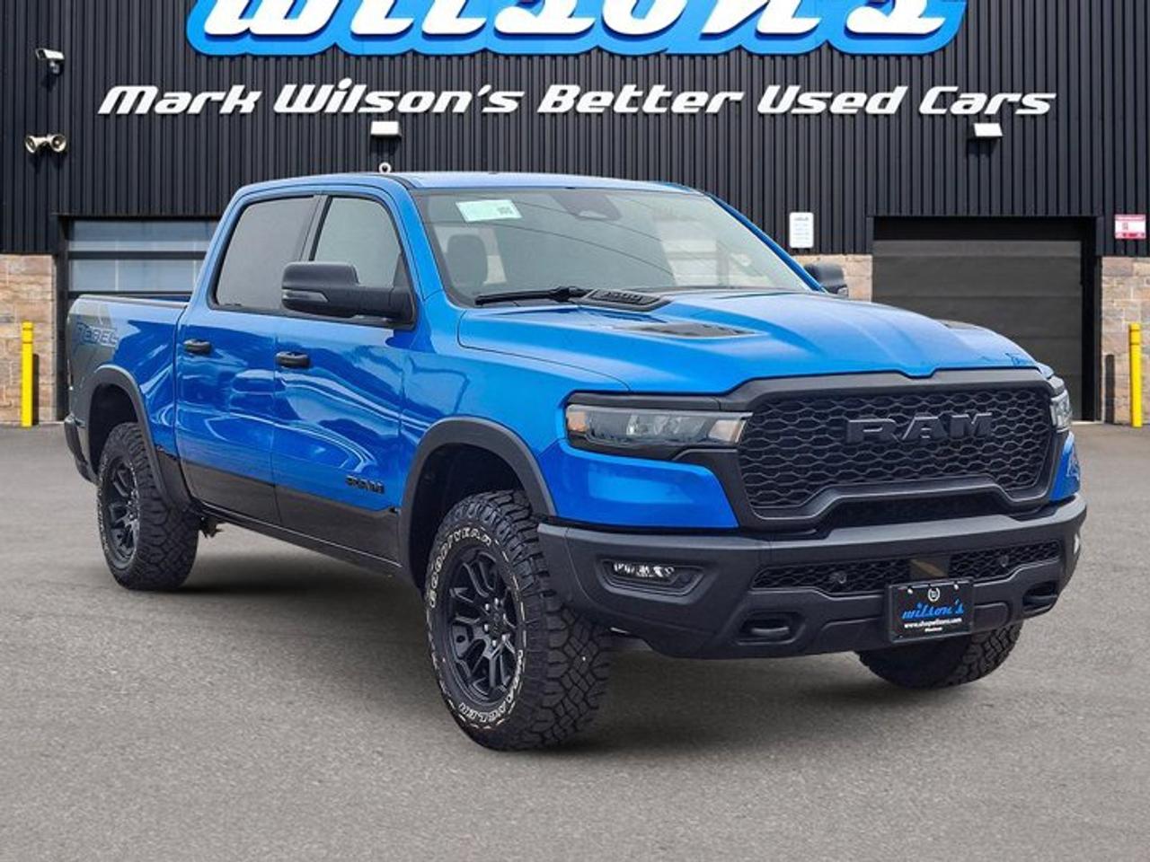 2026 RAM 1500 Rebel Crew 4X4 | 3.92 Ratio | Nav | Adaptive Cruise | Heated Wheel + Seats | BSW | CarPlay and More! Photo