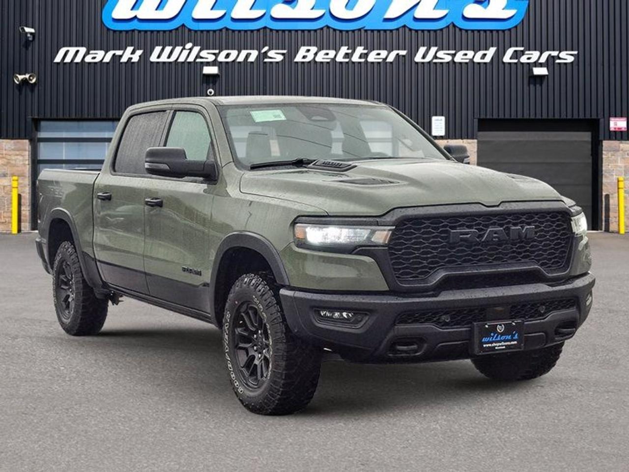2026 RAM 1500 Rebel Crew 4X4 | 3.92 Ratio | Nav | Adaptive Cruise | Heated Wheel + Seats | BSW | CarPlay and More! Photo