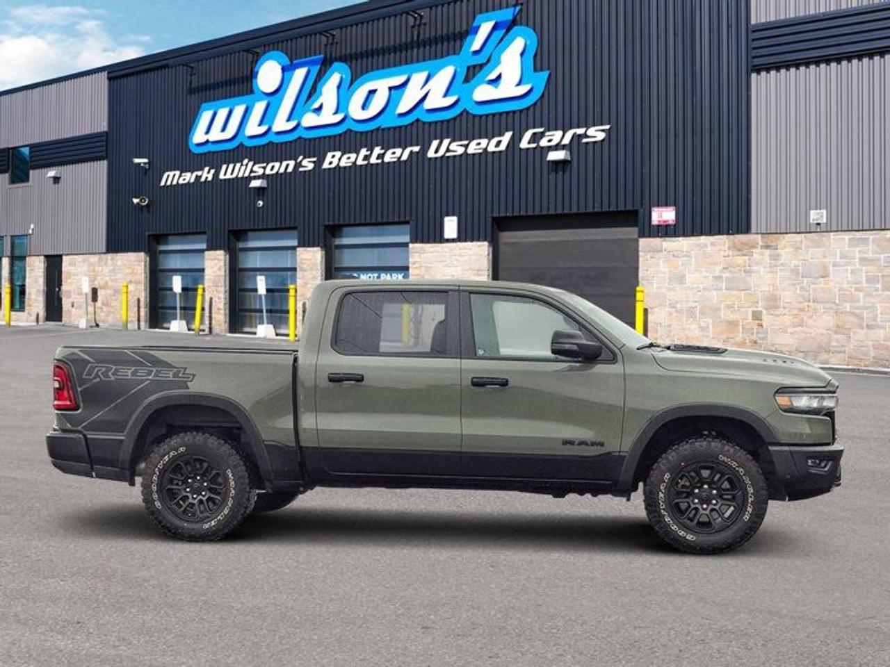2026 RAM 1500 Rebel Crew 4X4 | 3.92 Ratio | Nav | Adaptive Cruise | Heated Wheel + Seats | BSW | CarPlay and More! Photo