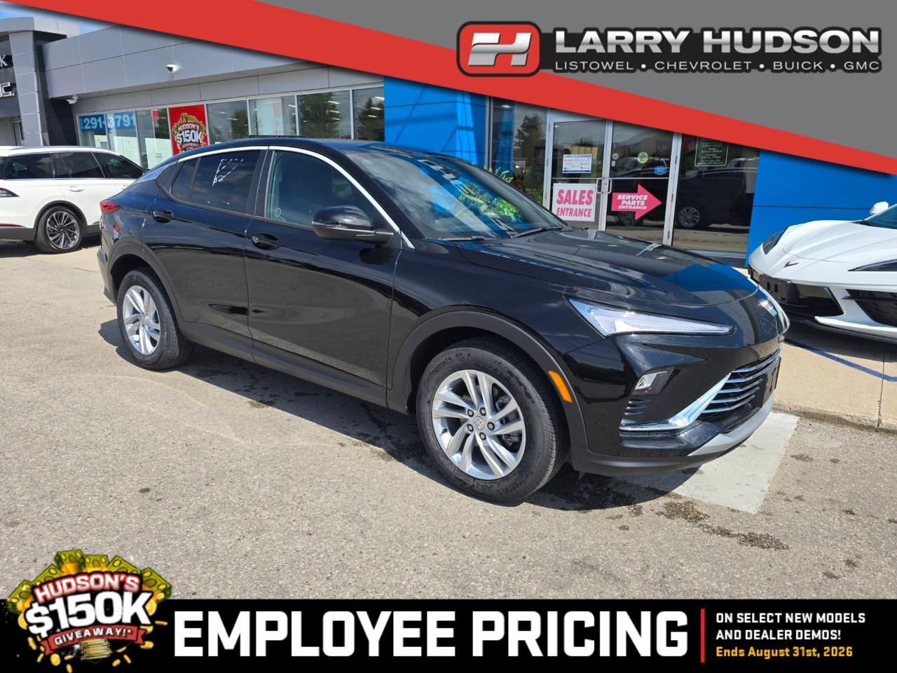 HUDSONS HAS IT! See it - Drive it - Own it - LOVE it. At Larry Hudson Chevrolet Buick GMC we make car buying a breeze! New car pricing with $0 down approvals are among your options (*on approved credit). There are a variety of finance and lease options available. Also expect top dollar for your trade-in! Selling price/payment shown includes cash incentive(s). Does not include HST & Licensing. Bi-Weekly payments reflect current Chevrolet Buick and GMC incentives. We have professional Product Specialist to guide you through your vehicle purchase. Contact us for more info! 1-800-350-3325
