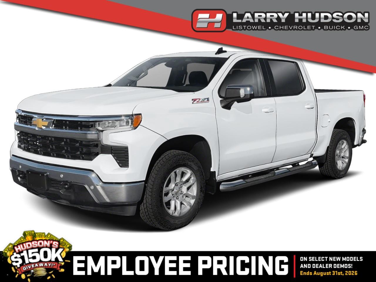 HUDSONS HAS IT! See it - Drive it - Own it - LOVE it. At Larry Hudson Chevrolet Buick GMC we make car buying a breeze! New car pricing with $0 down approvals are among your options (*on approved credit). There are a variety of finance and lease options available. Also expect top dollar for your trade-in! Selling price/payment shown includes cash incentive(s). Does not include HST & Licensing. Bi-Weekly payments reflect current Chevrolet Buick and GMC incentives. We have professional Product Specialist to guide you through your vehicle purchase. Contact us for more info! 1-800-350-3325