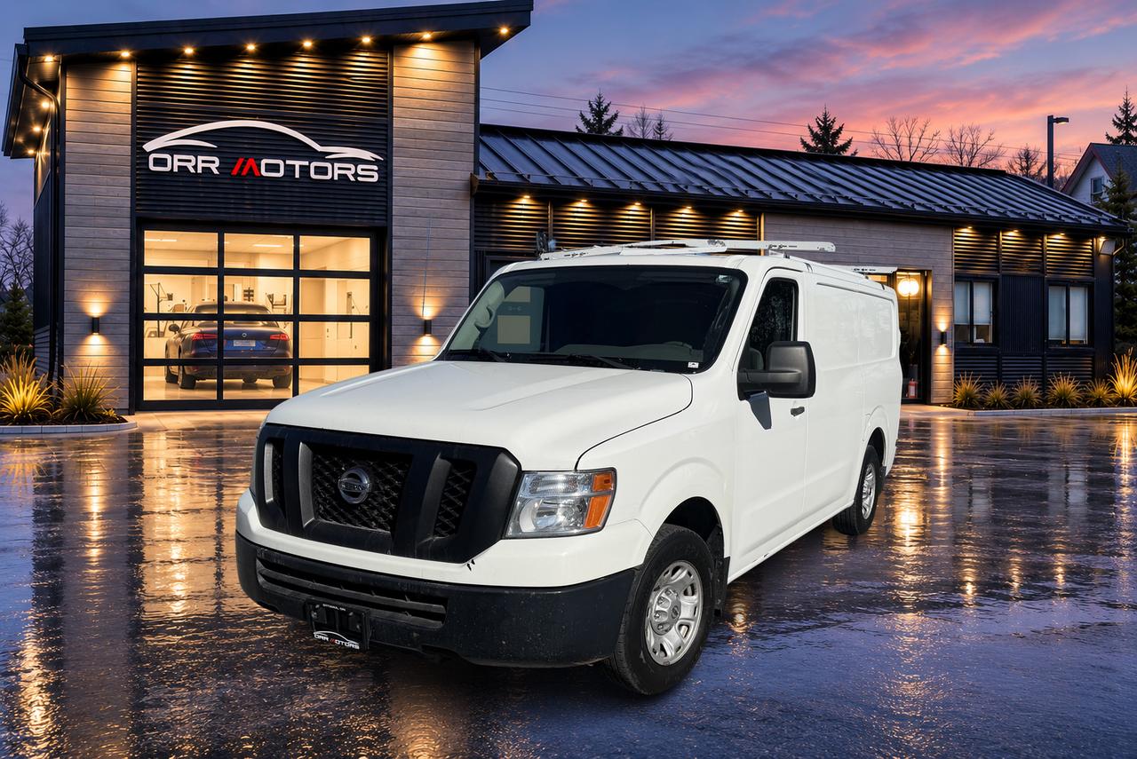White 2019 Nissan NV Cargo Van Rear-Wheel Drive 7-Speed Automatic