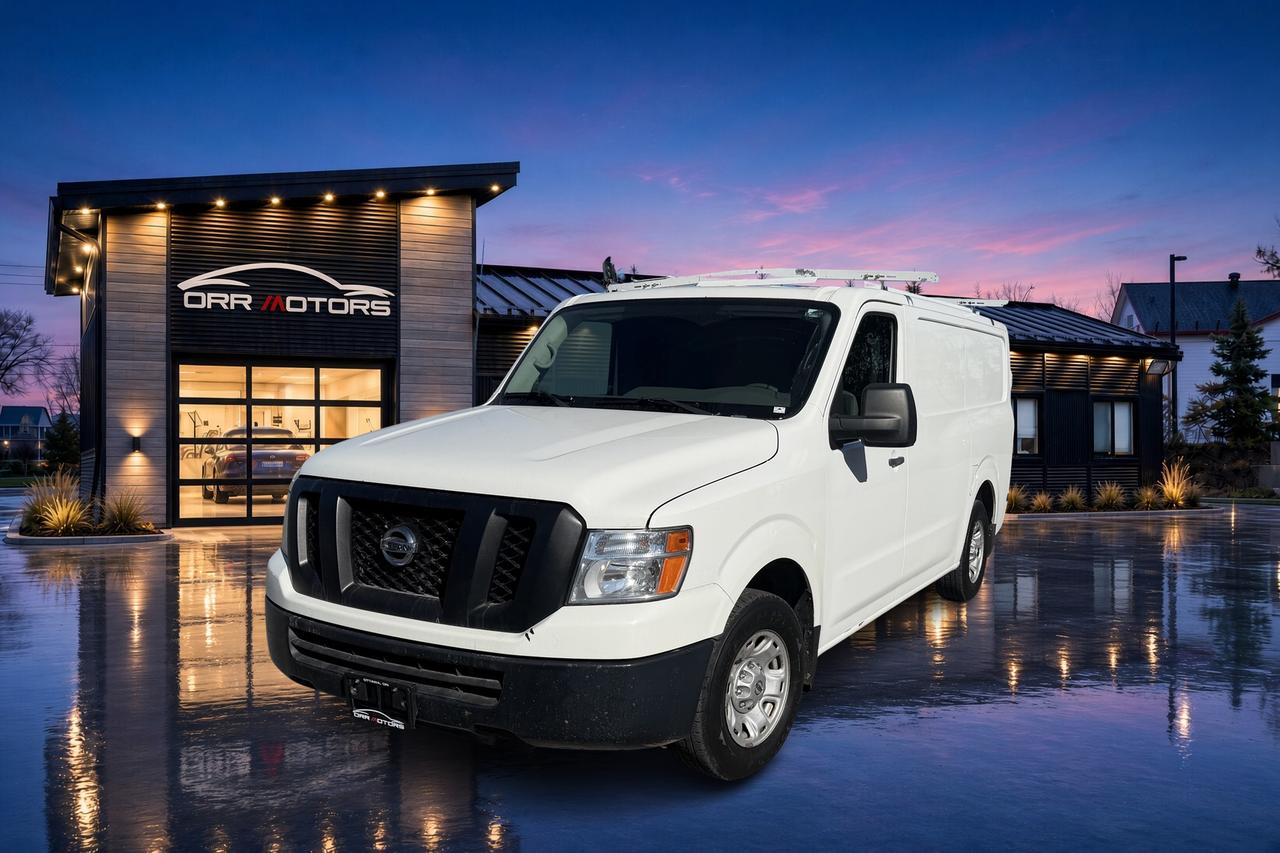 White 2019 Nissan NV Cargo Van Rear-Wheel Drive 7-Speed Automatic