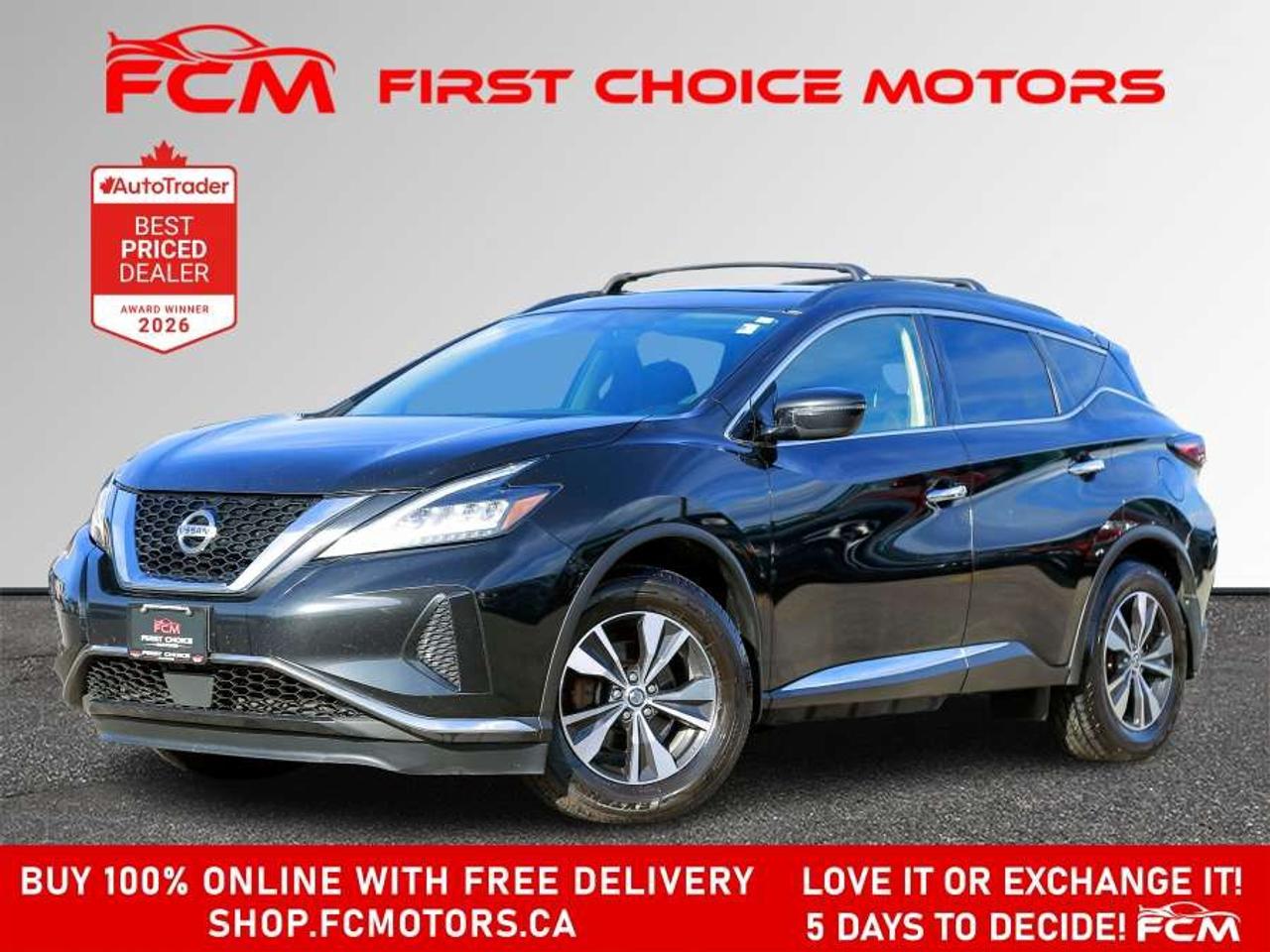 2019 Nissan Murano SV AWD   FULLY CERTIFIED WITH WARRANTY Photo0