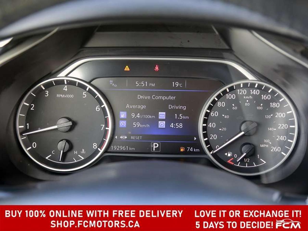 2019 Nissan Murano SV AWD   FULLY CERTIFIED WITH WARRANTY Photo