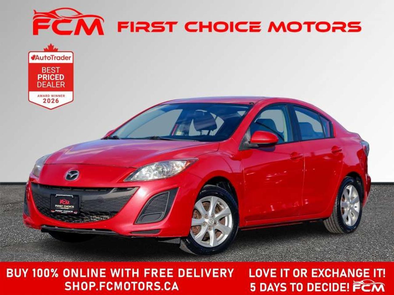 2011 Mazda 3 GX   FULLY CERTIFIED WITH WARRANTY Photo