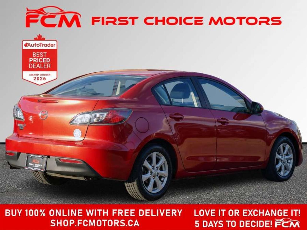 2011 Mazda 3 GX   FULLY CERTIFIED WITH WARRANTY Photo